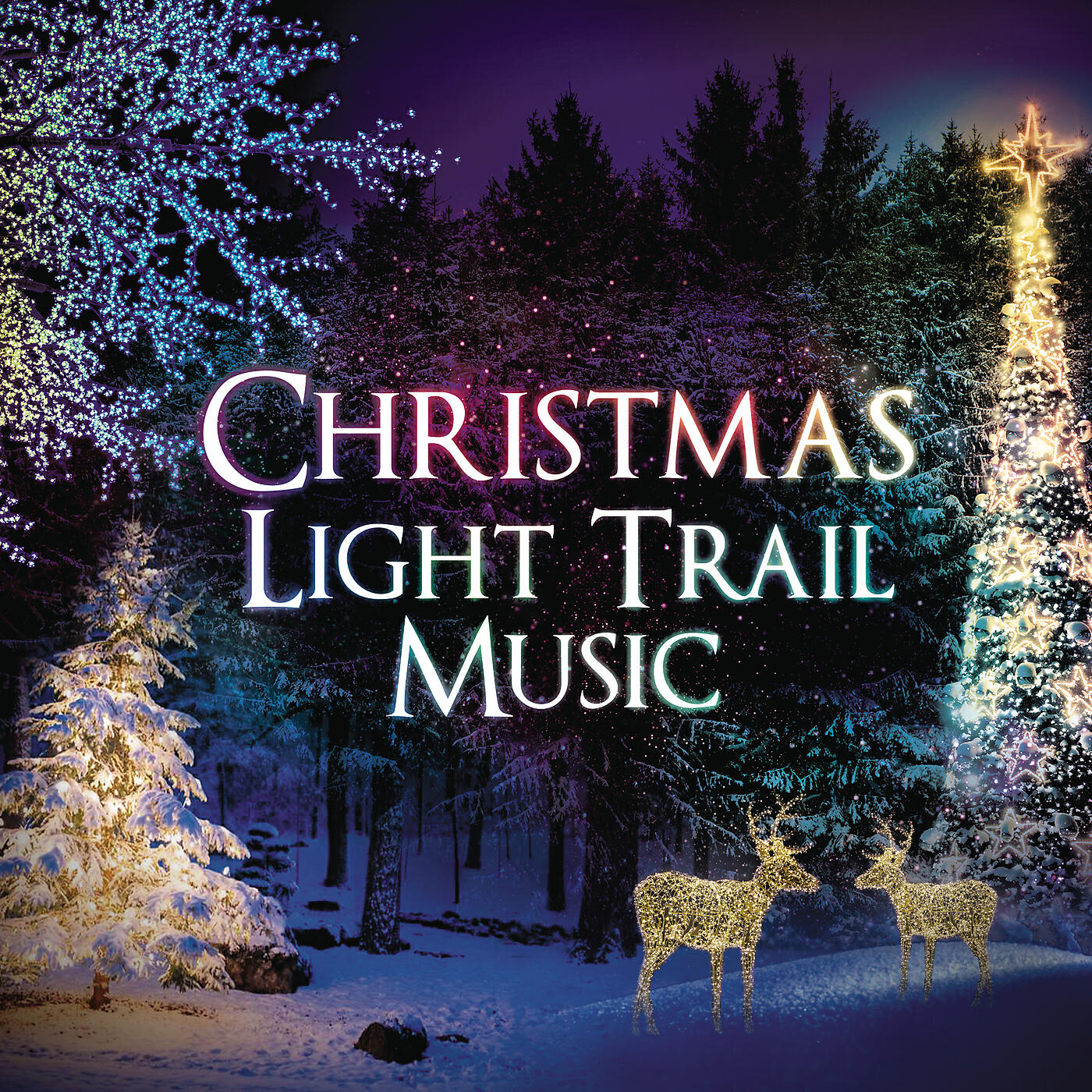 Постер альбома Christmas Light Trail Music