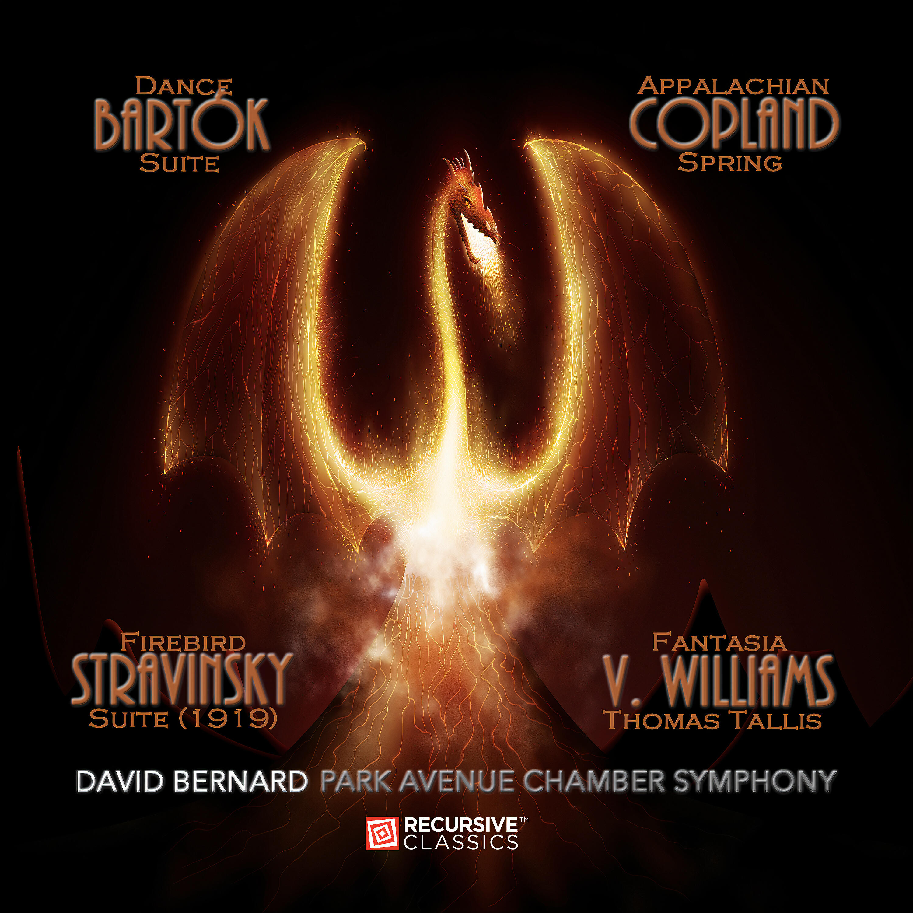 Релиз Bartók, Copland, Stravinsky & Vaughan Williams: Orchestral Works