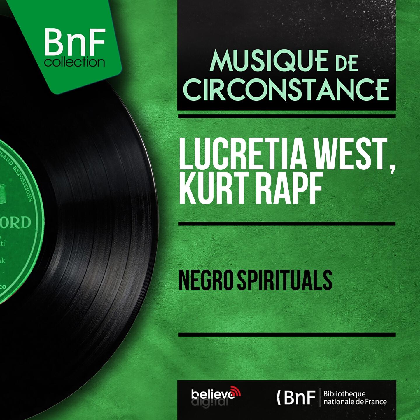 Релиз Negro Spirituals (Mono Version)