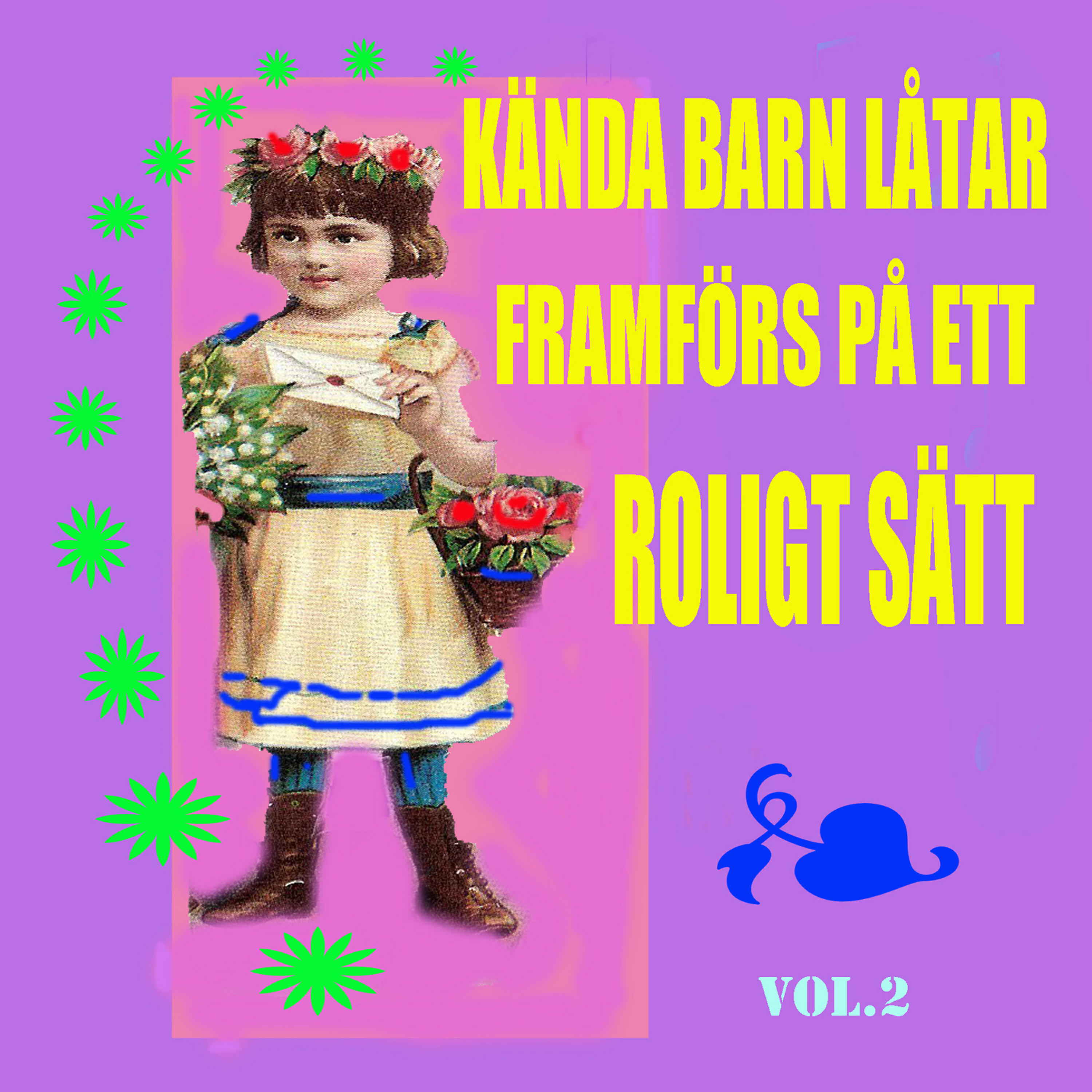 Трек Flickor de små uti ringen de gå