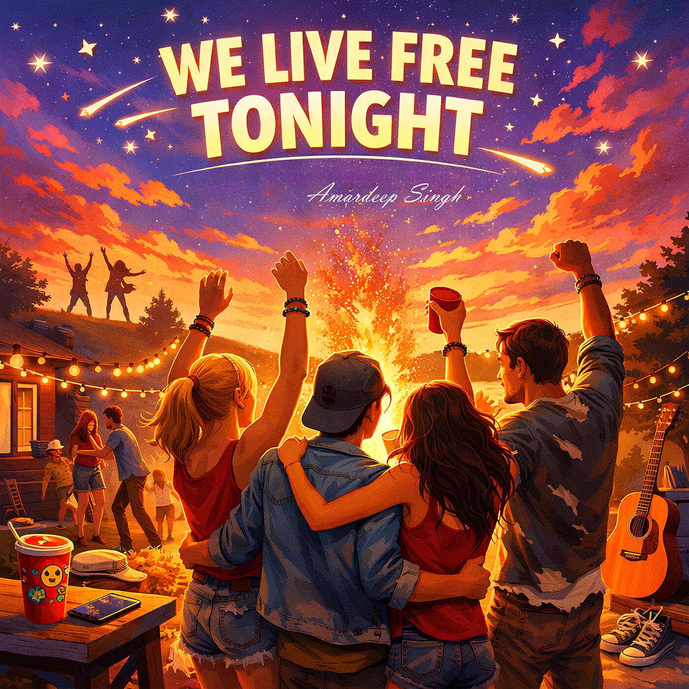 Релиз We Live Free Tonight