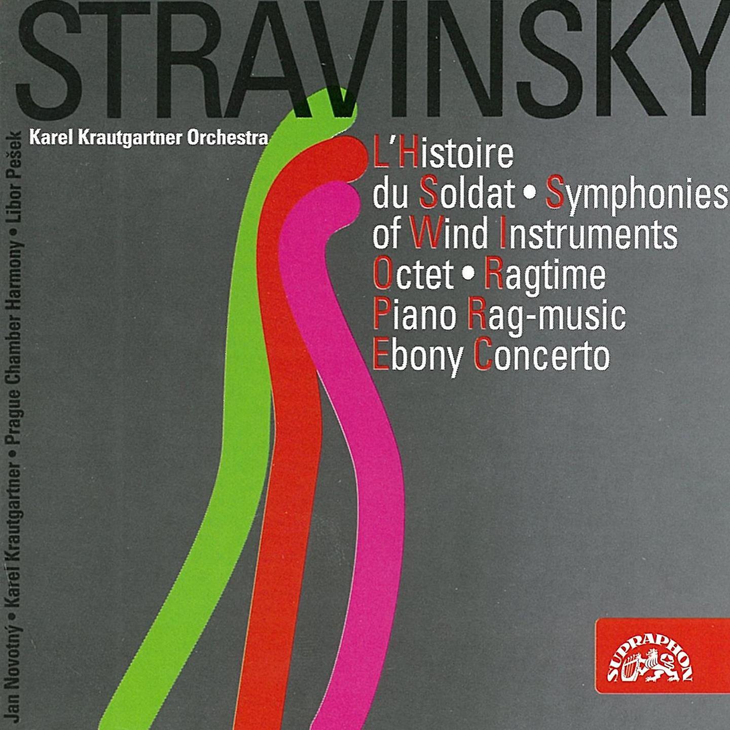 Релиз Stravinsky: L´Histoire du Soldat, Symphonies of Wind Instruments, Piano Rag-music...