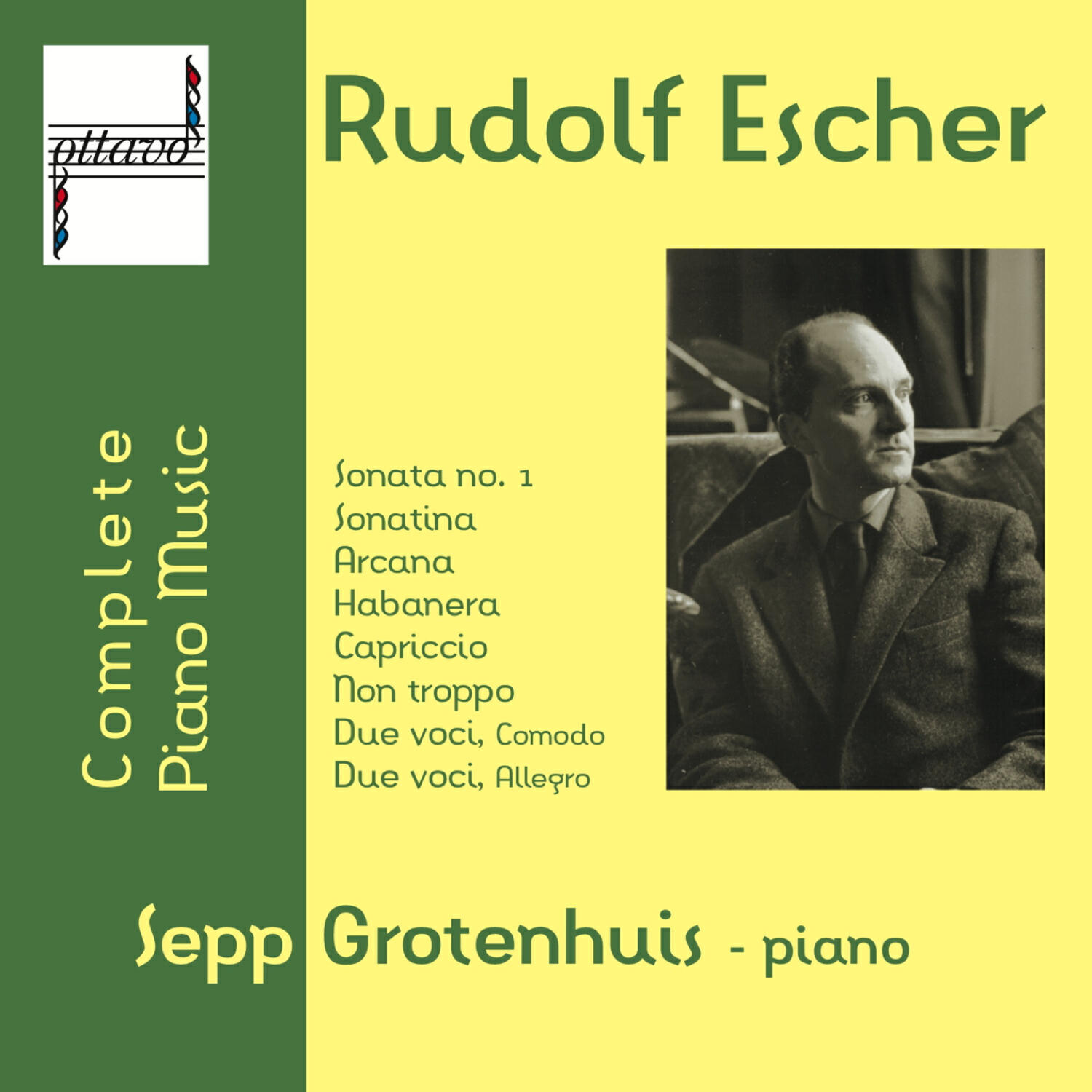 Релиз Rudolf Escher: Complete Piano Music