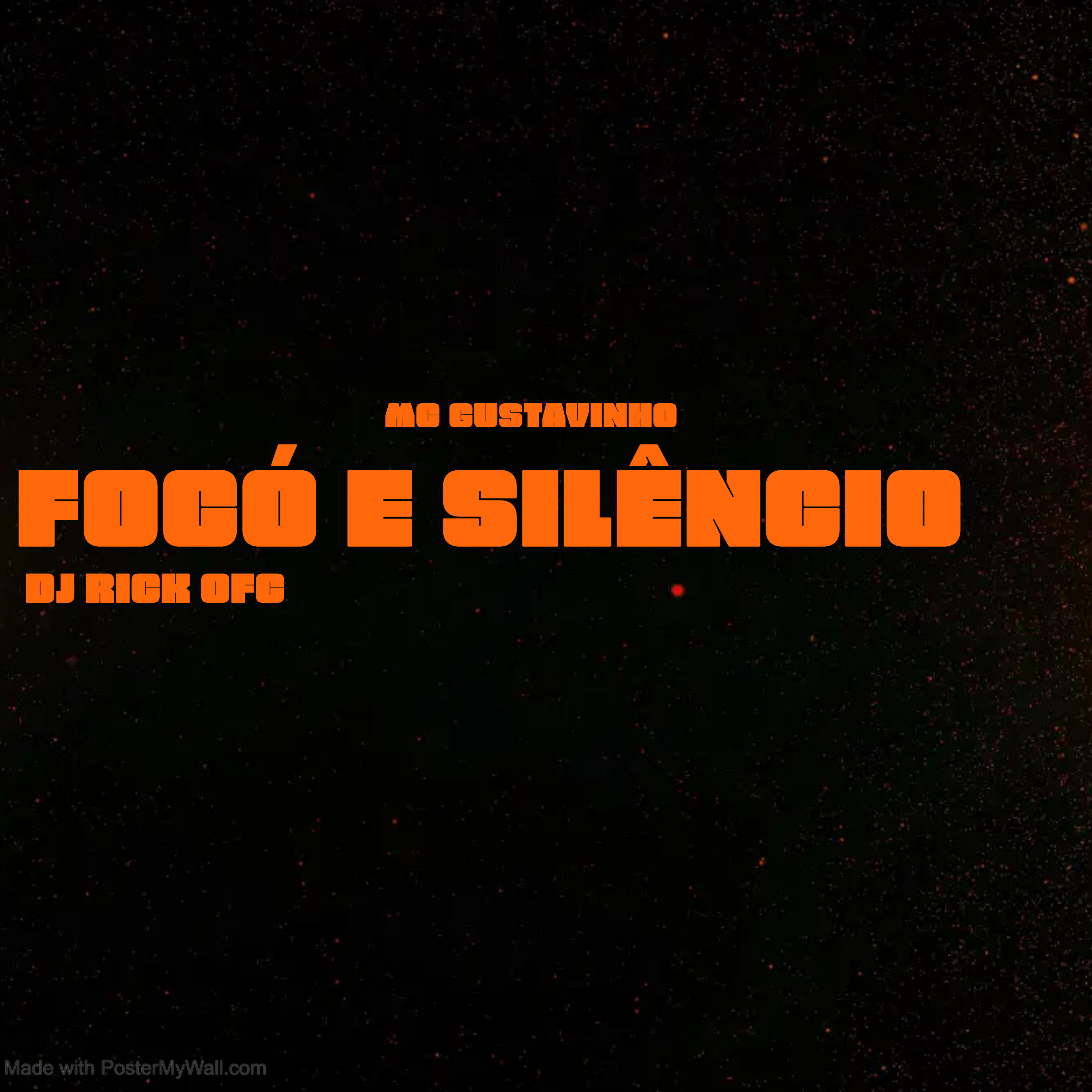 Альбом Foco e Silêncio исполнителя MC Gustavinho, Dj Rick Ofc