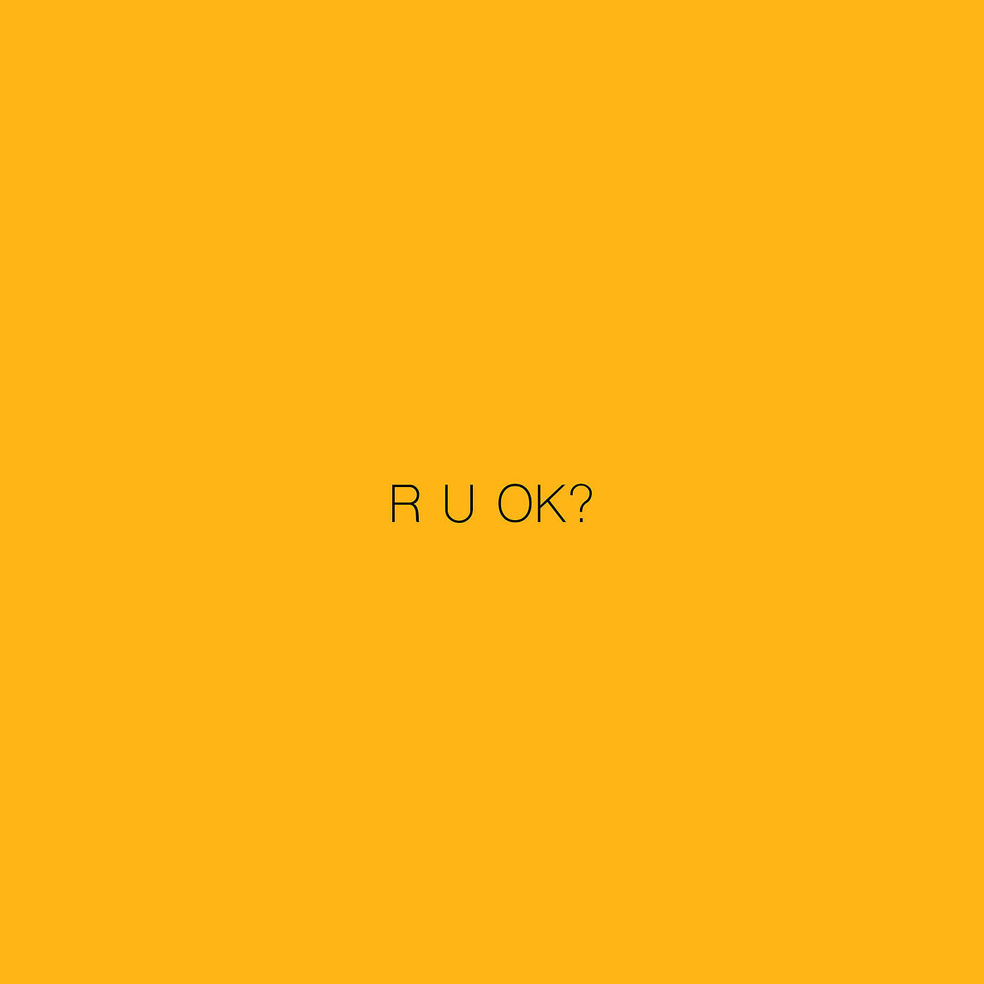 Релиз R U OK?