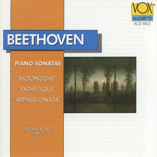 Релиз Beethoven: Piano Sonatas Nos. 14, 23 & 8