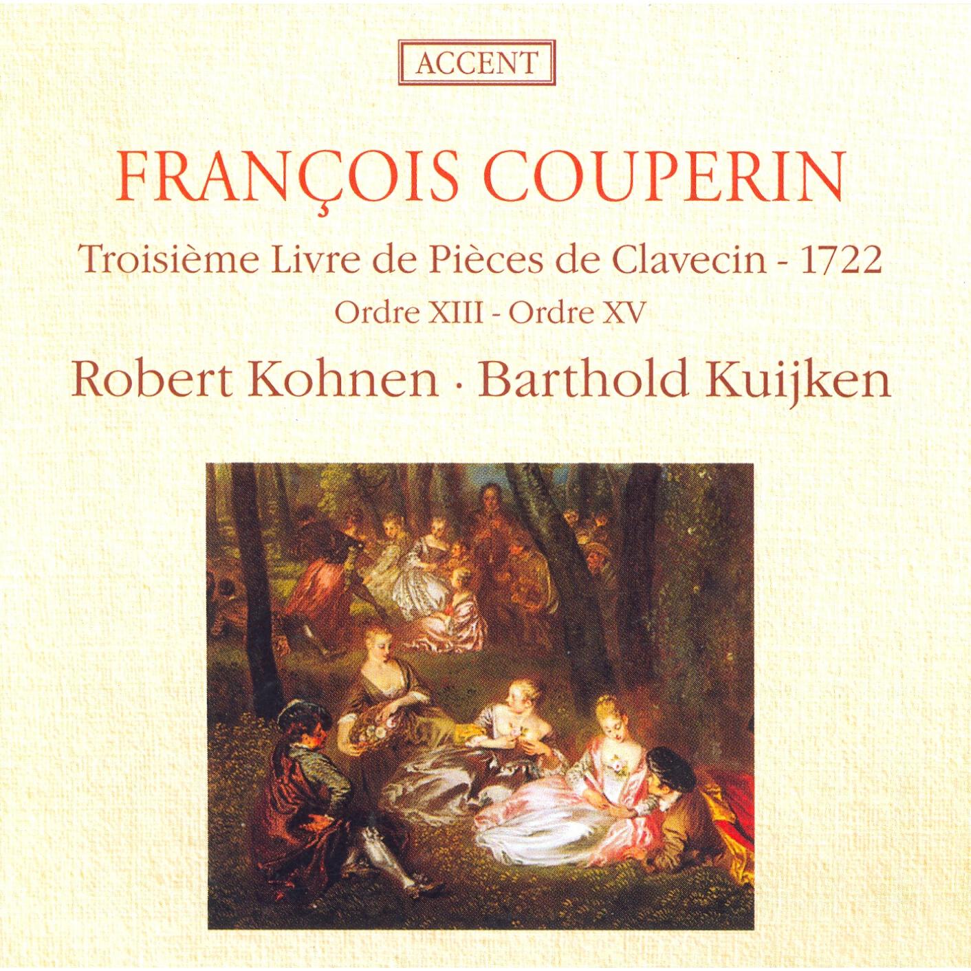 Релиз Couperin, F.: Pieces De Clavecin, Book 3