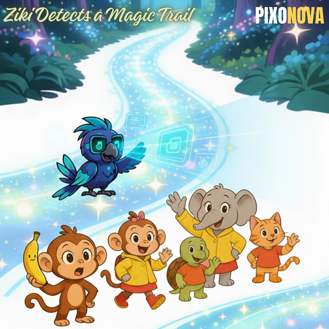 Релиз Ziki Detects a Magic Trail