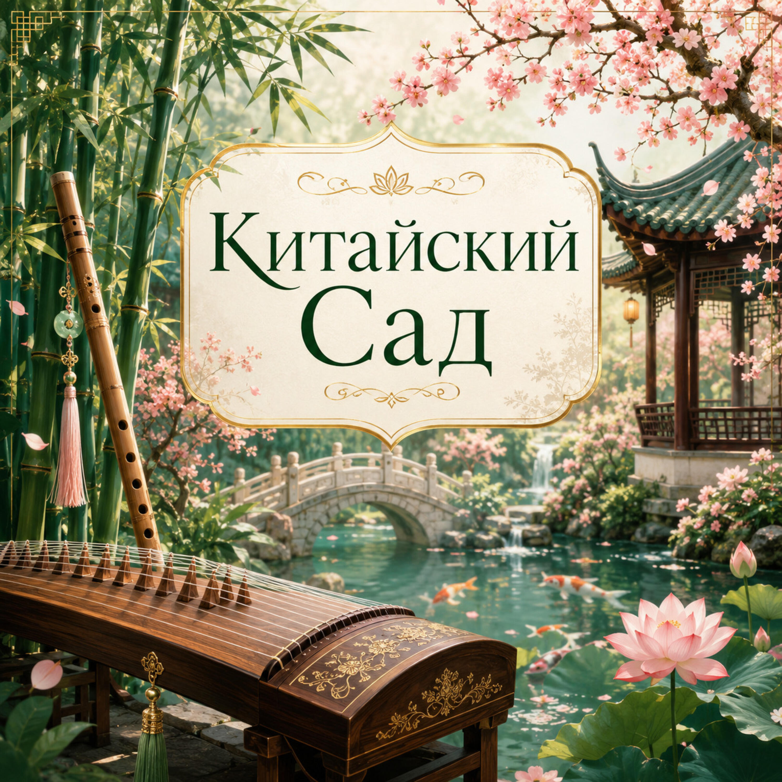 Релиз Китайский Сад. Бамбуковая Флейта и Гучжэн. Chinese Garden Music