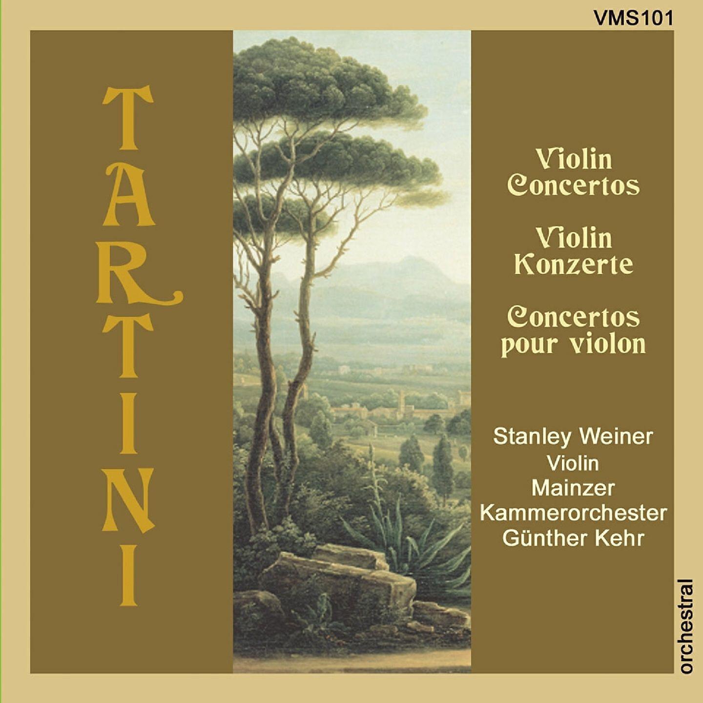 Релиз Tartini: Violin Concertos
