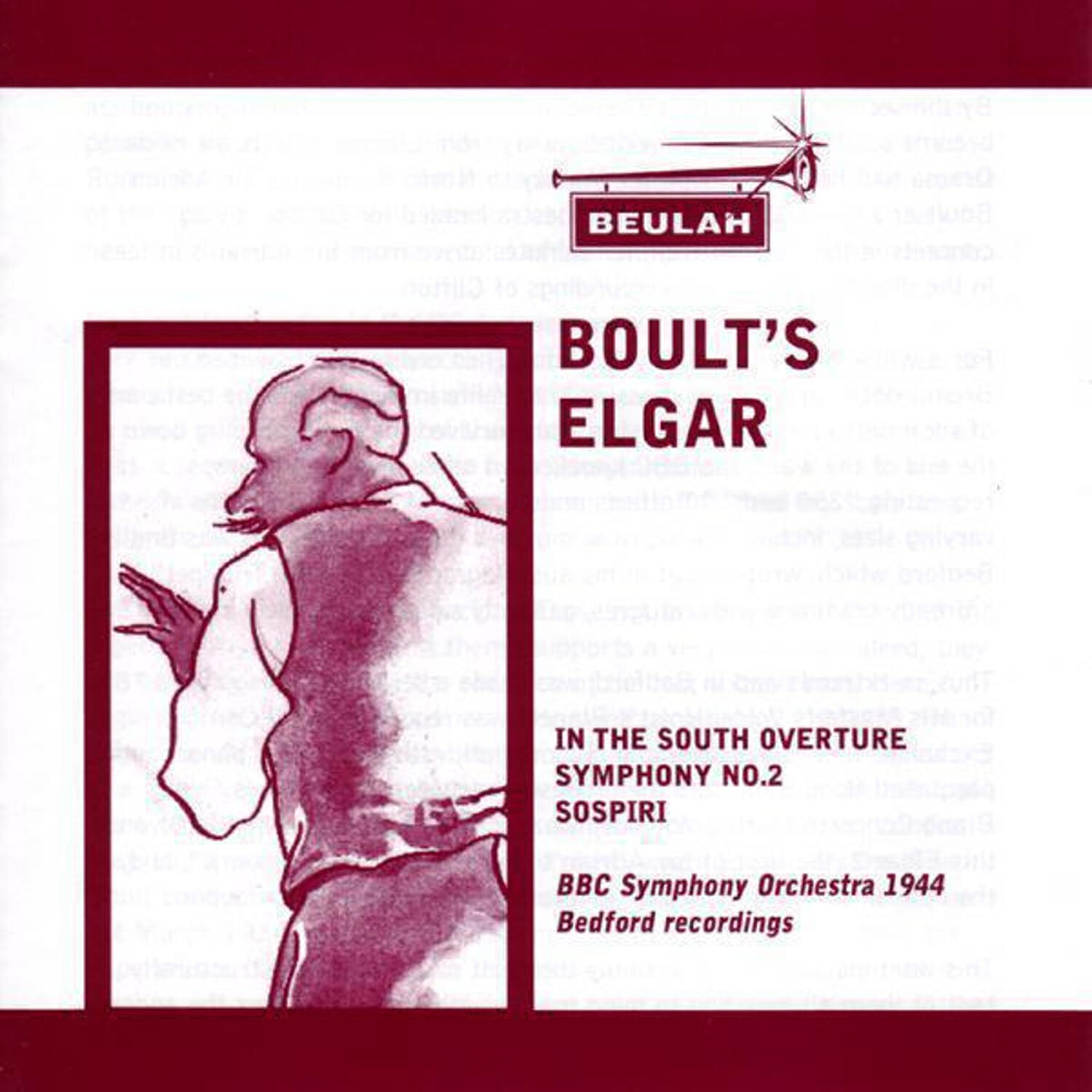 Релиз Boult's Elgar
