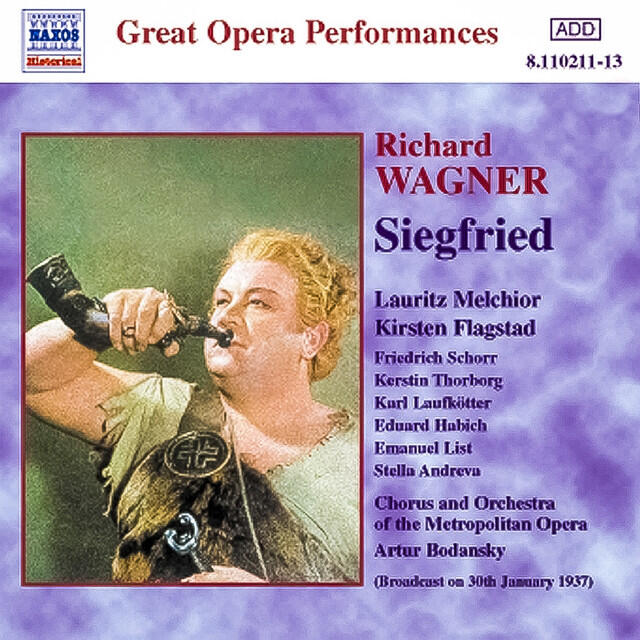 Релиз Wagner, R.: Siegfried (Metropolitan Opera) (1937)