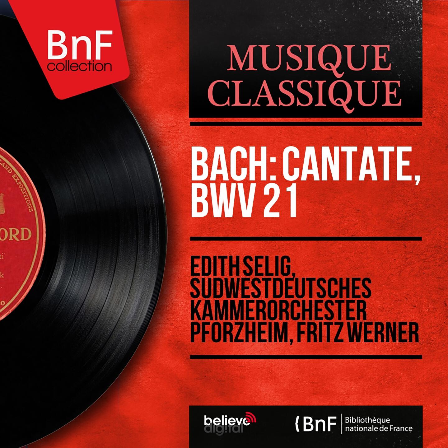 Релиз Bach: Cantate, BWV 21 (Mono Version)