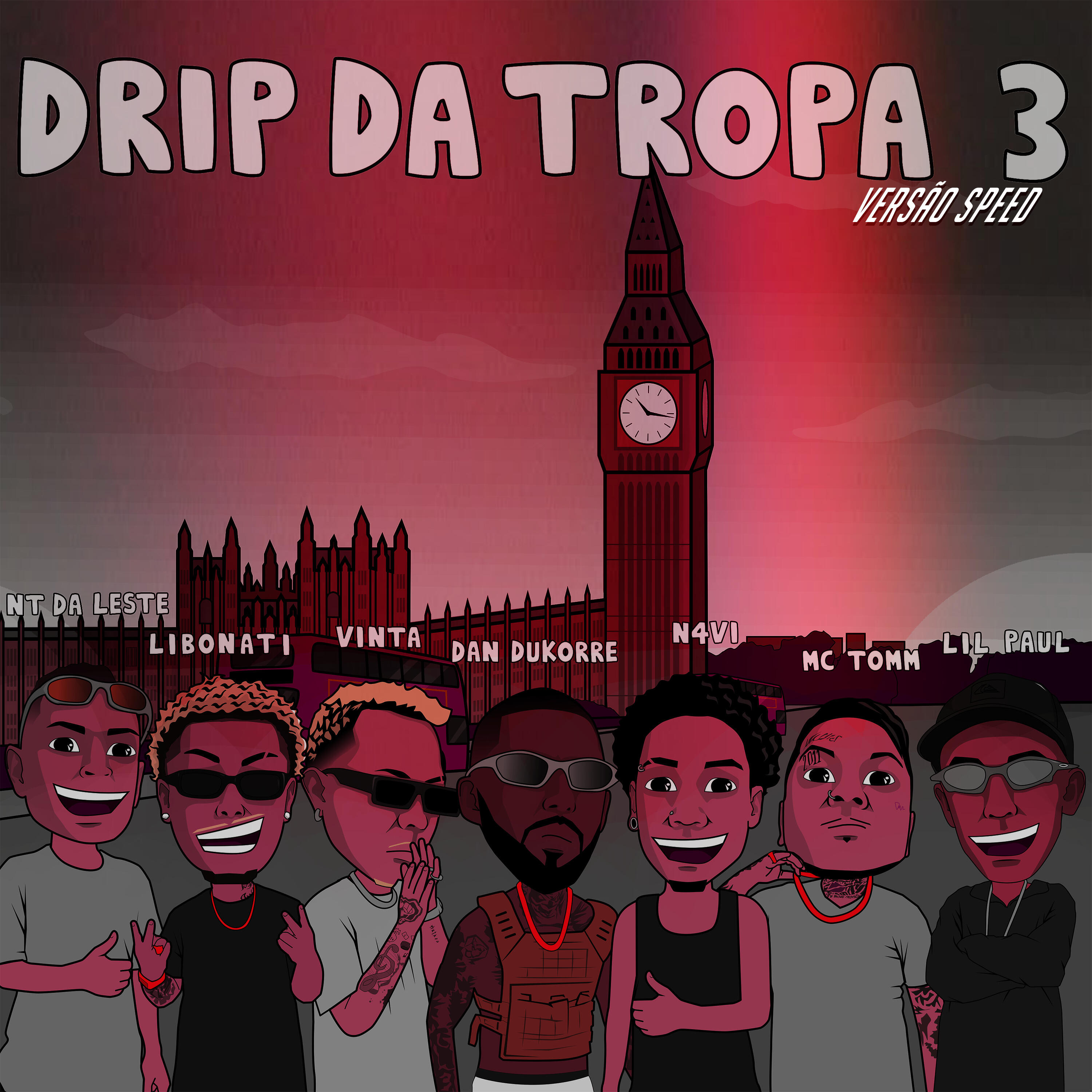 Трек Drip  da Tropa3 (Versão Speed)