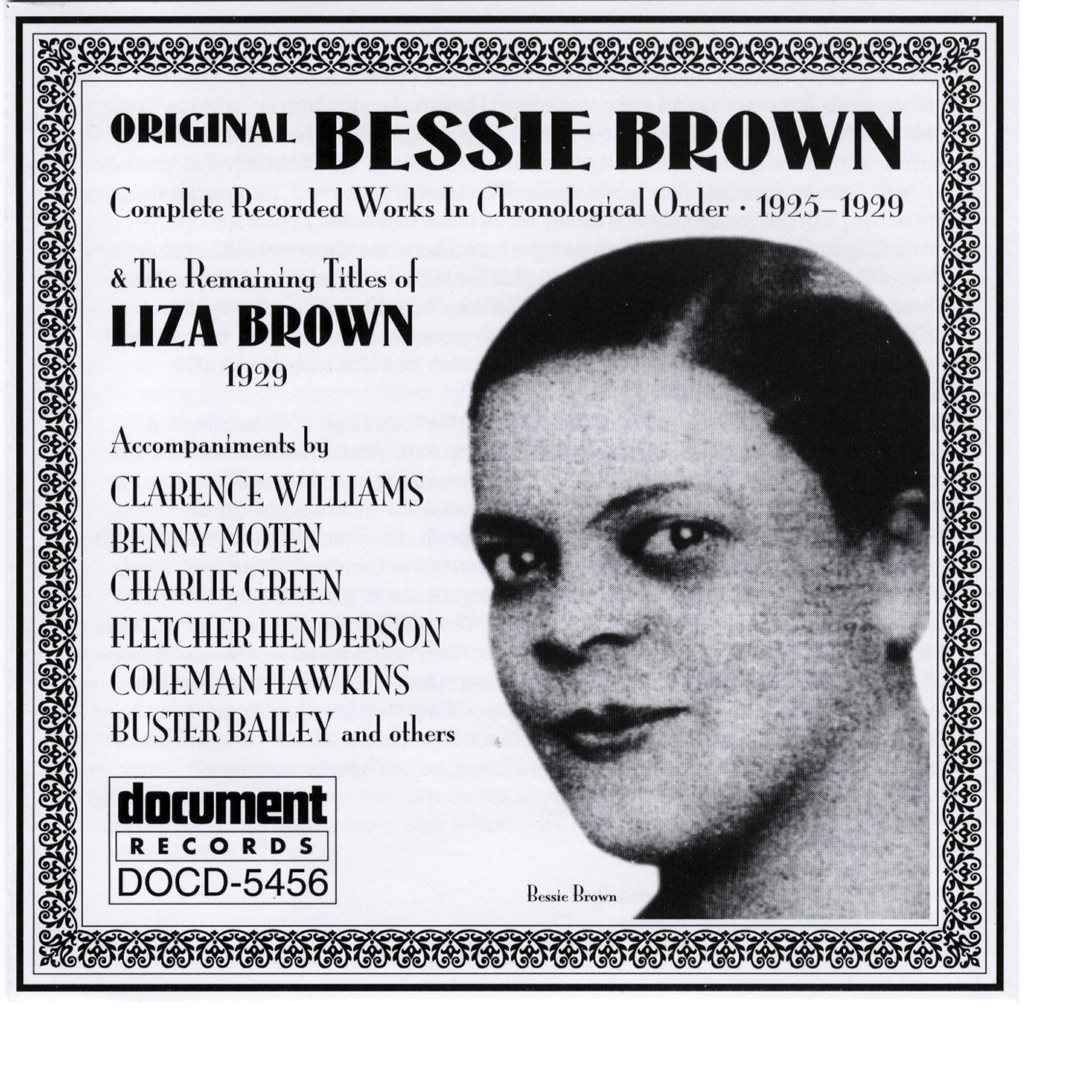Релиз (Original) Bessie Brown (1925-1929) & Liza Brown (1929)