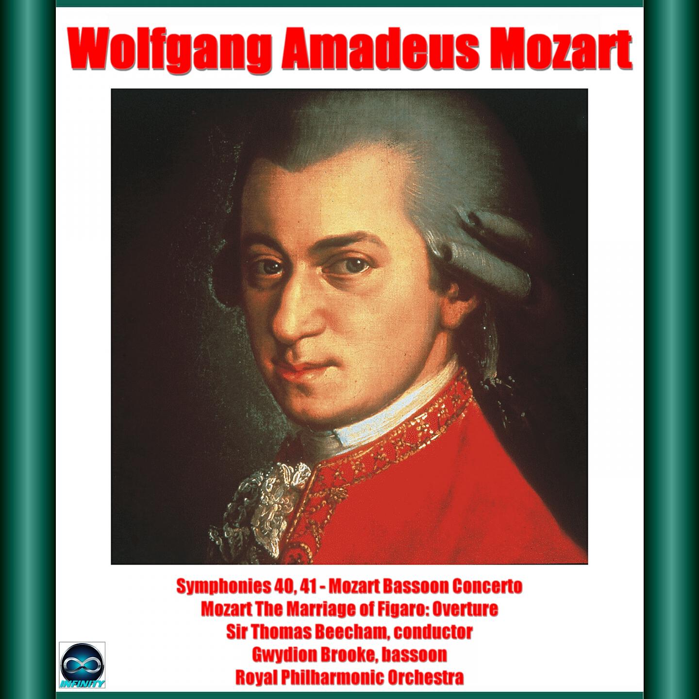 Релиз Mozart: Symphonies 40, 41 - Mozart Bassoon Concerto - Mozart The Marriage of Figaro: Overture