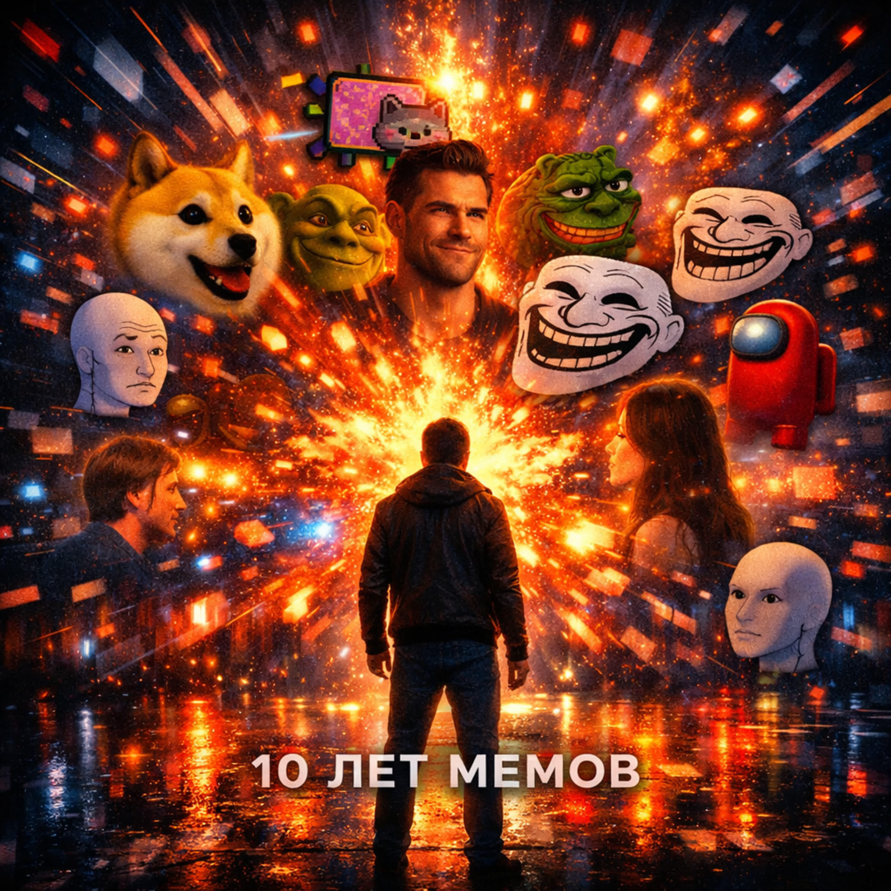 Релиз 10 лет мемов