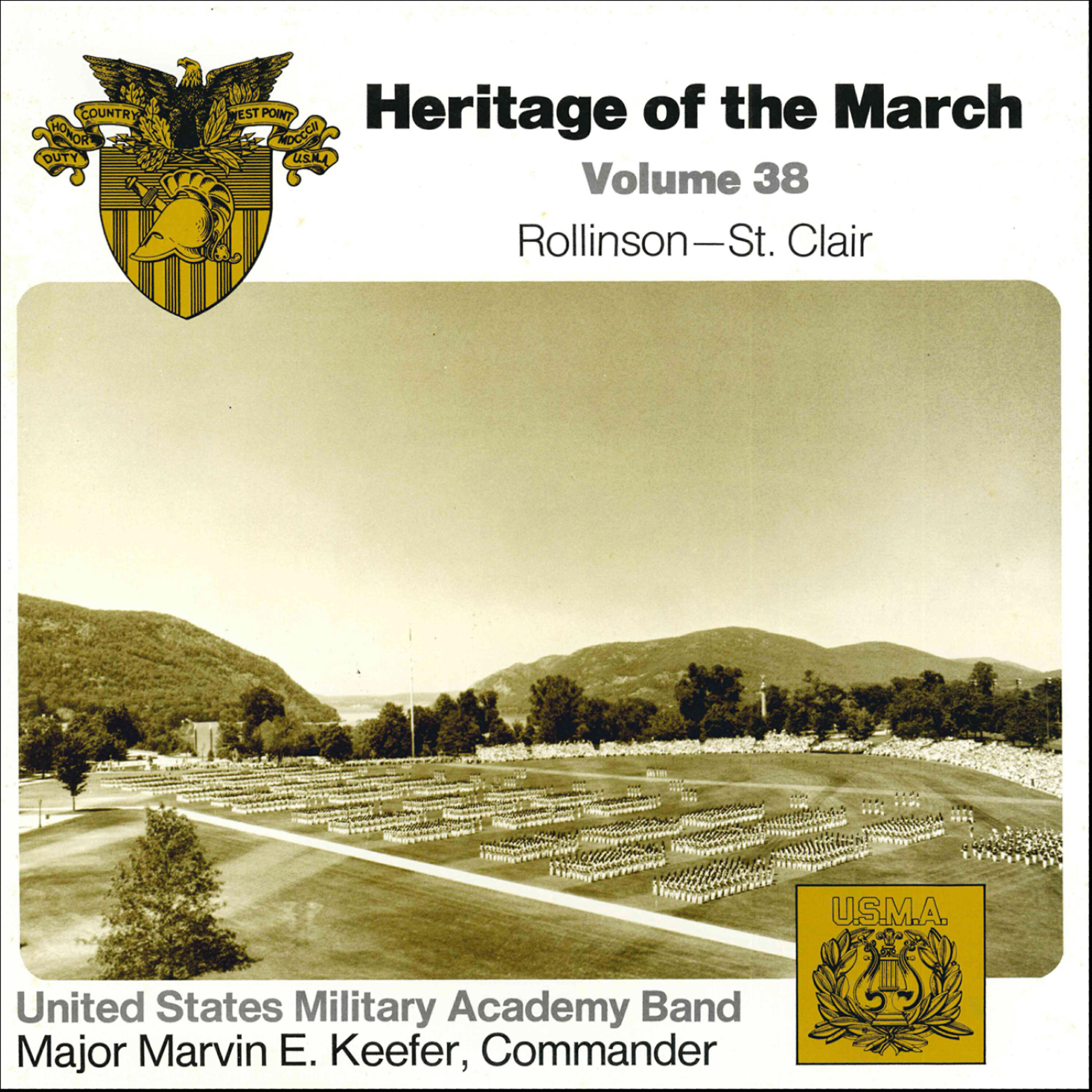 Релиз Heritage of the March Vol. 38 - The Music of Rollinson and St. Clair