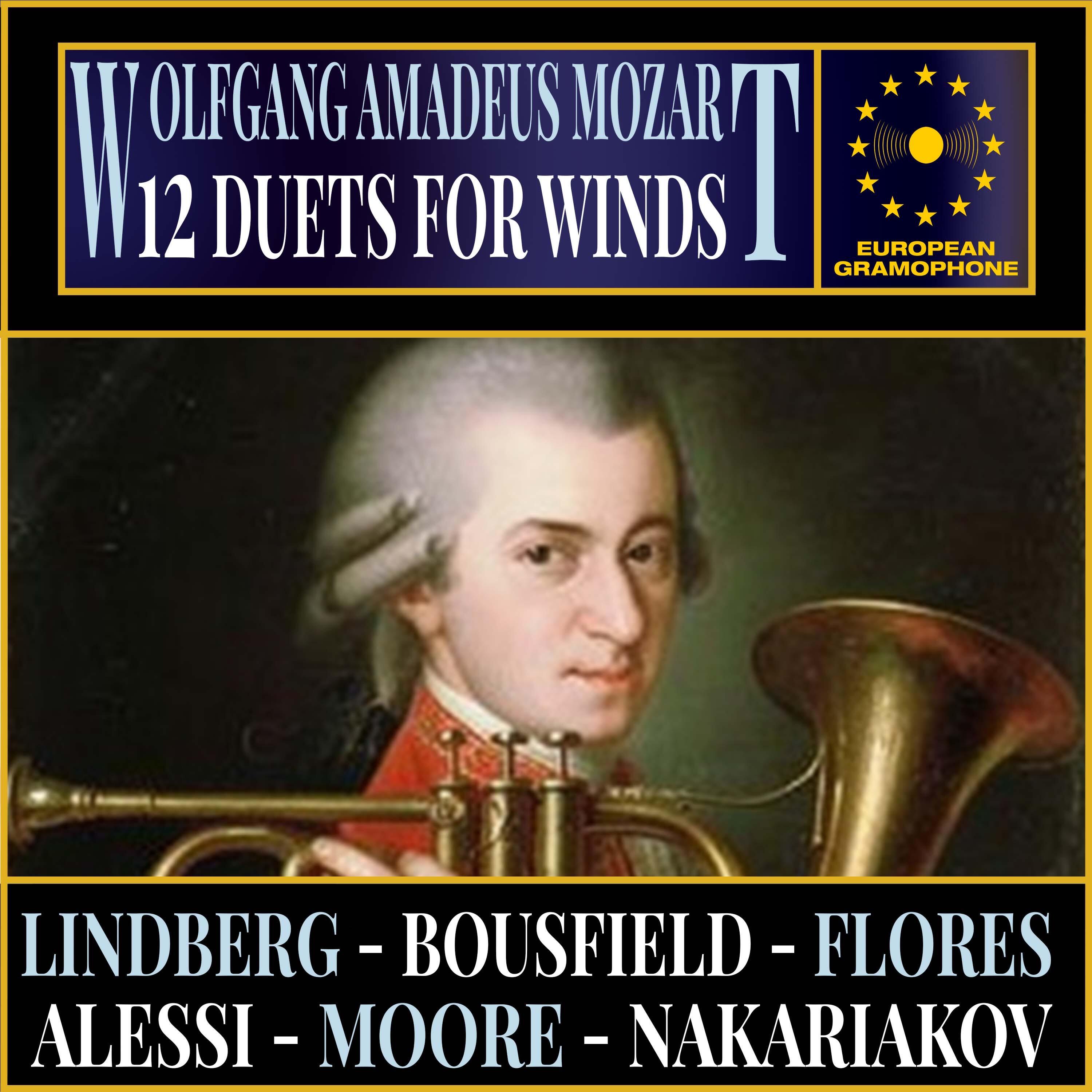 Релиз Mozart: 12 Duets for Winds, K. 487