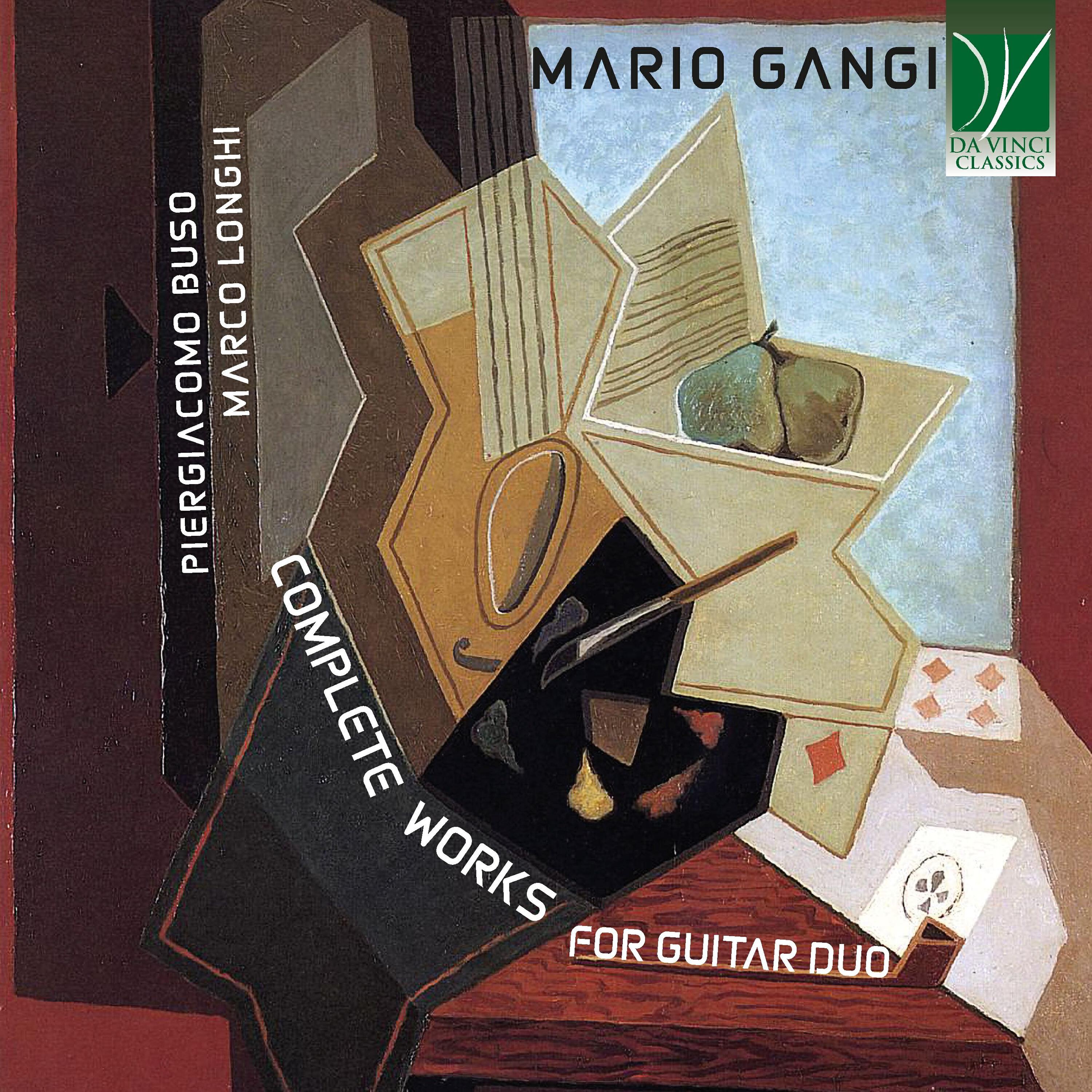 Релиз Mario Gangi: Complete Works for Guitar Duo