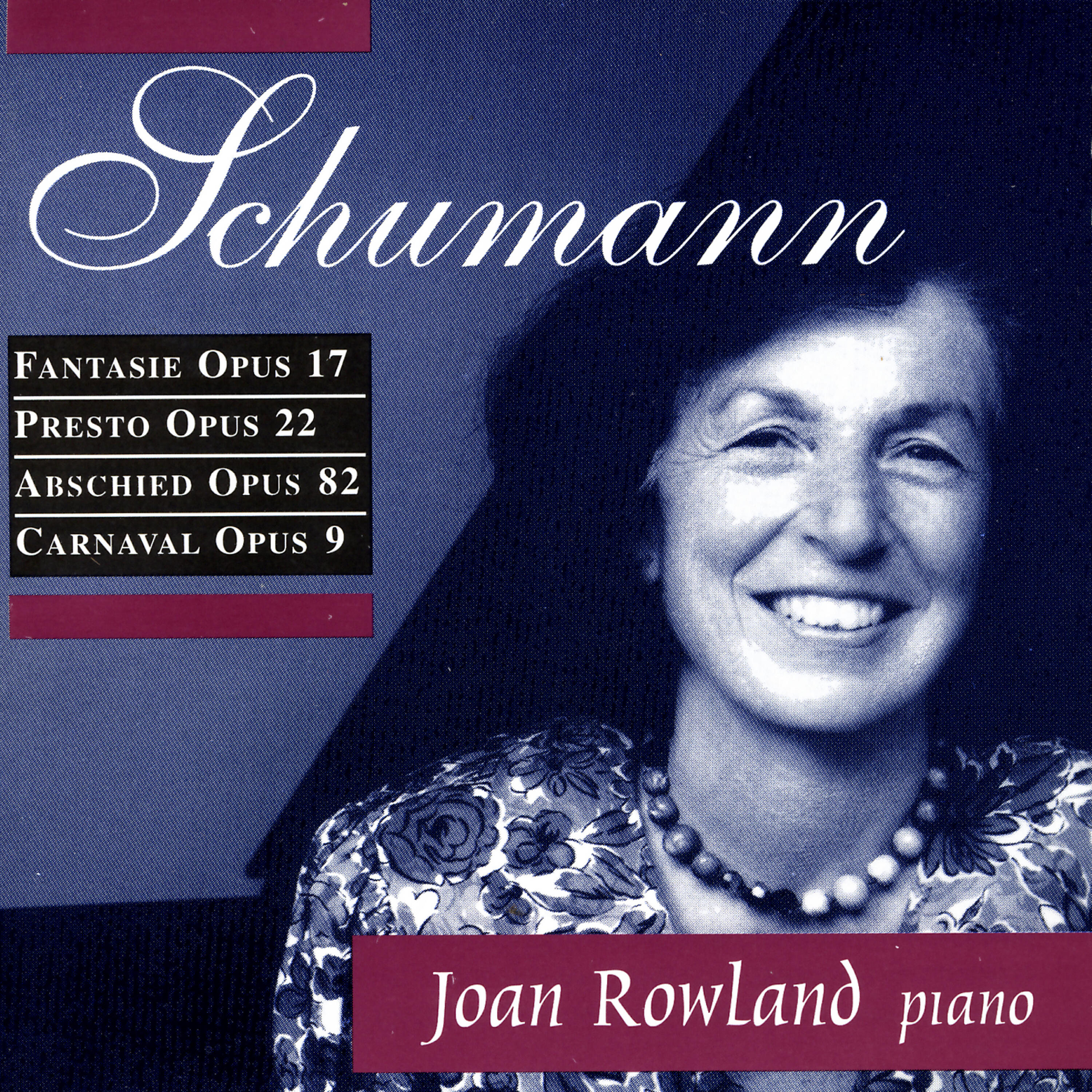 Релиз Schumann: Fantasie, Presto, Abschied, Carnaval