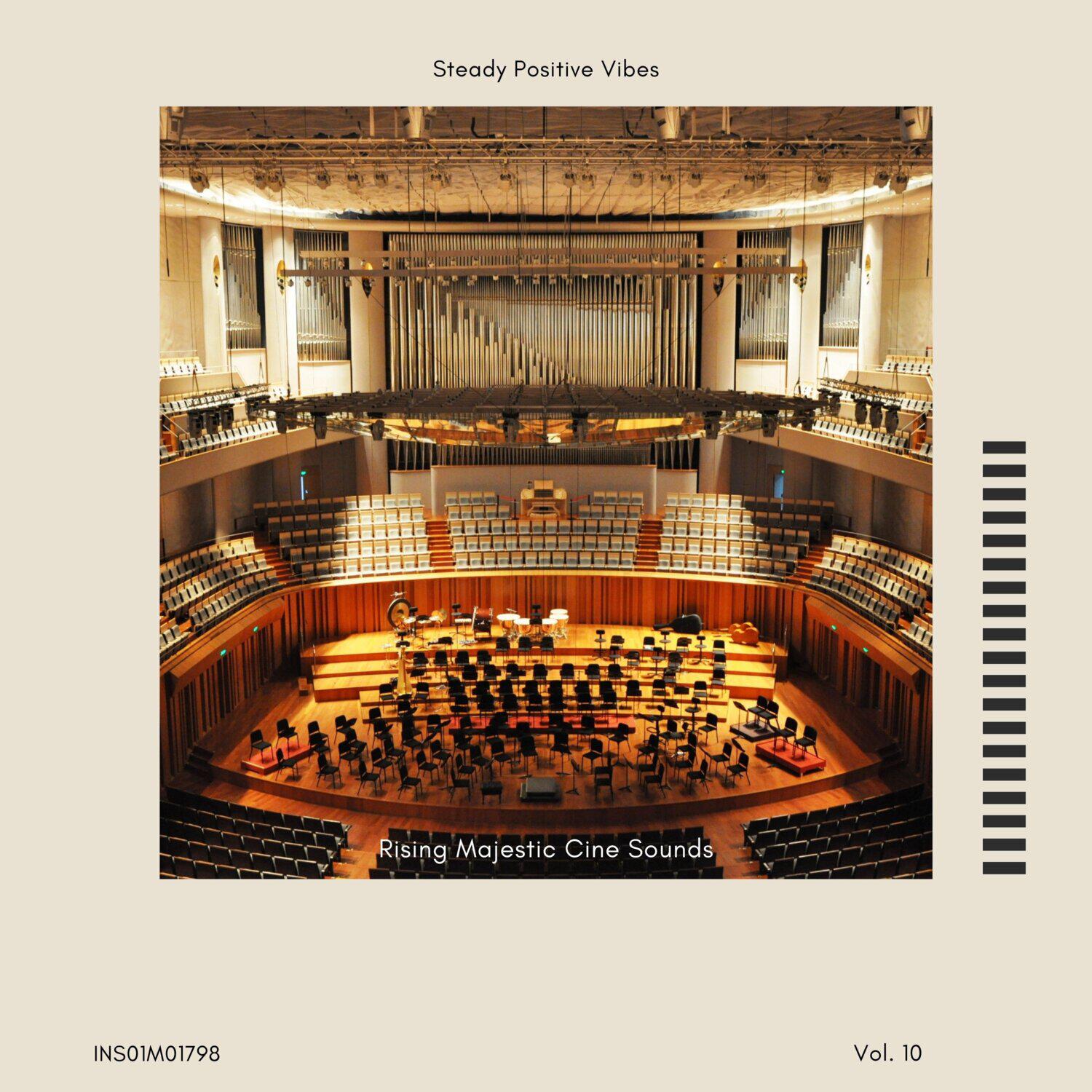 Релиз Rising Majestic Cine Sounds - Steady Positive Vibes, Vol. 10