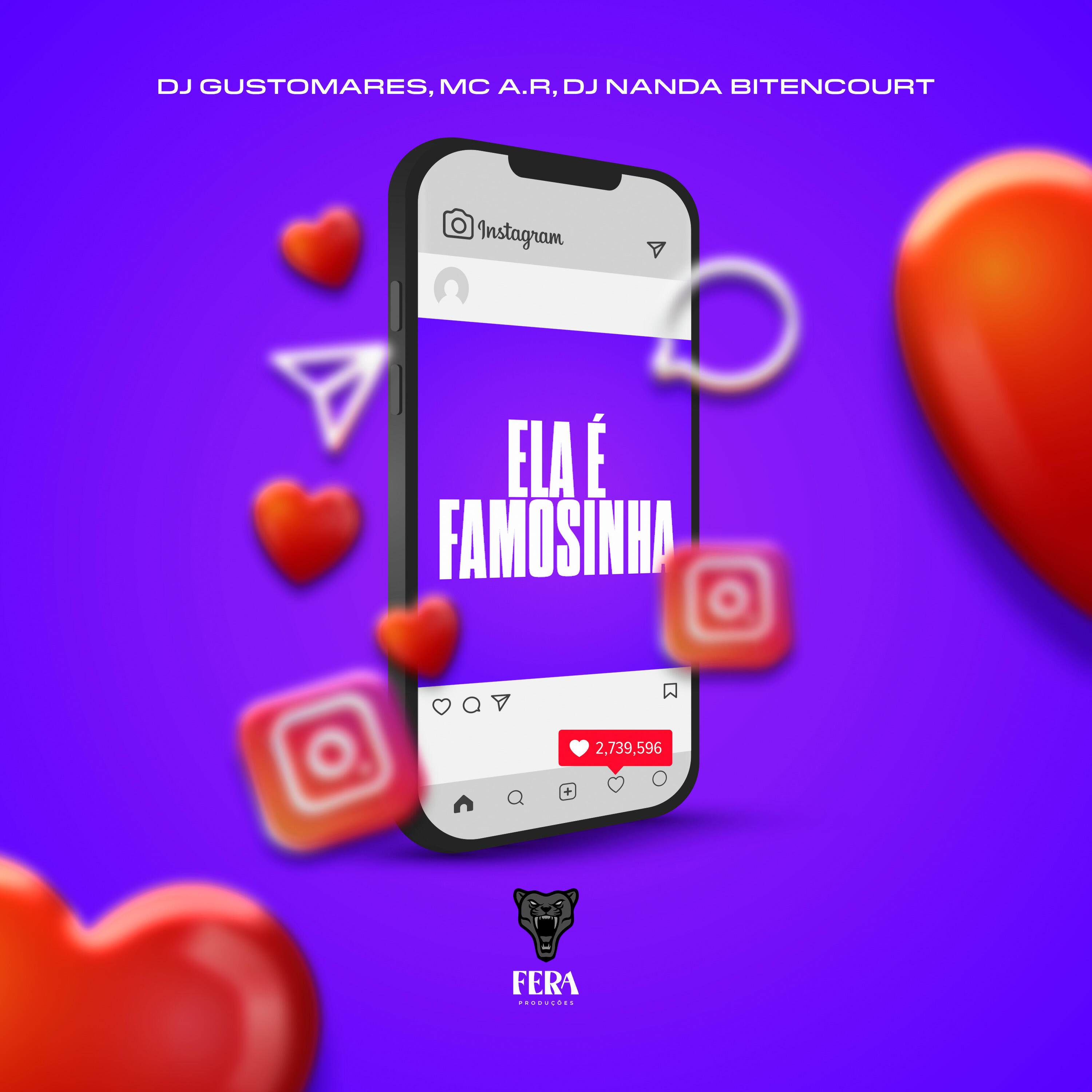 Скачать песню Dj Gustomares, Mc A.R, MC JV, dj nanda bitencourt - Ela É Famosinha бесплатно в MP3 для Android и iOS