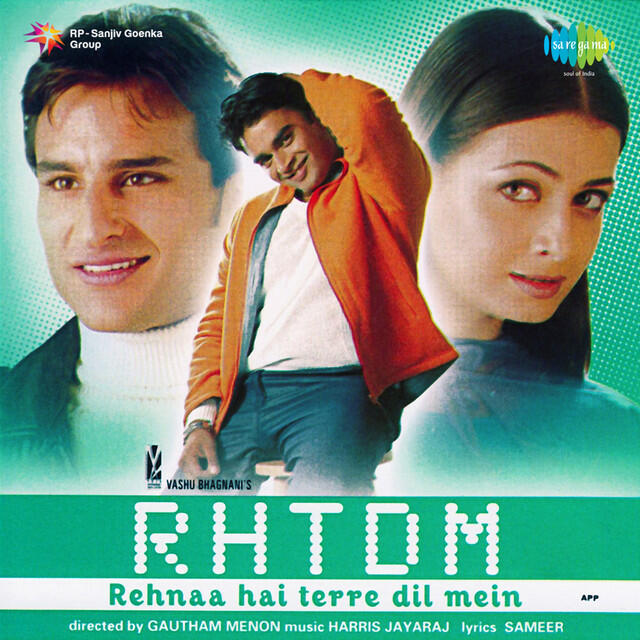 Релиз Rehnaa Hai Terre Dil Mein (Original Motion Picture Soundtrack)