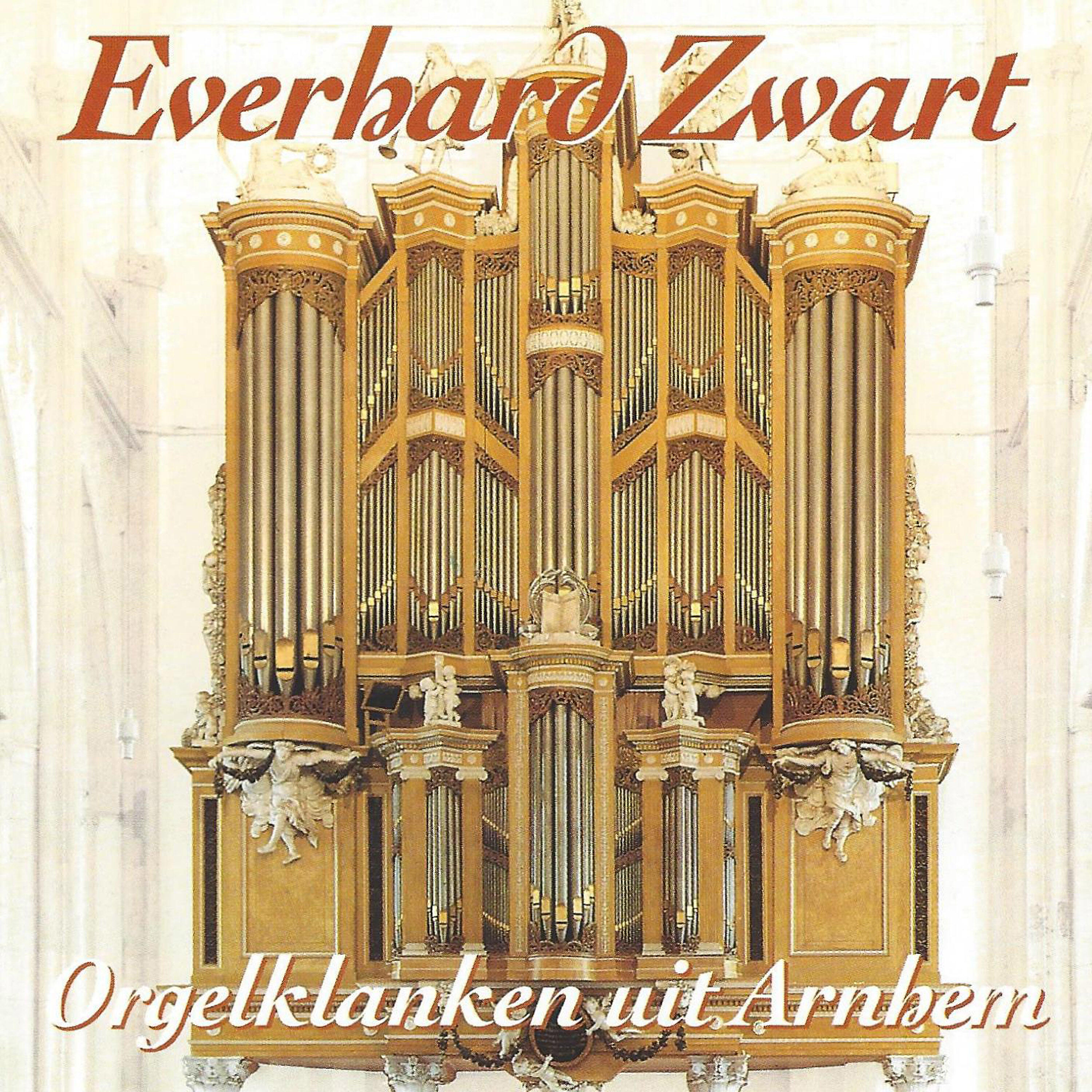 Релиз Everhard Zwart bespeelt het Orgel van Eusebiuskerk, te Arnhem