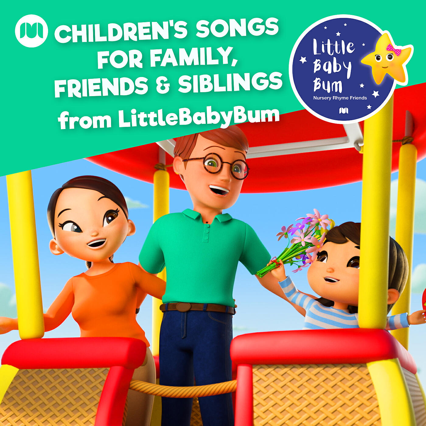Релиз Children's Songs for Family, Friends & Siblings from LittleBabyBum