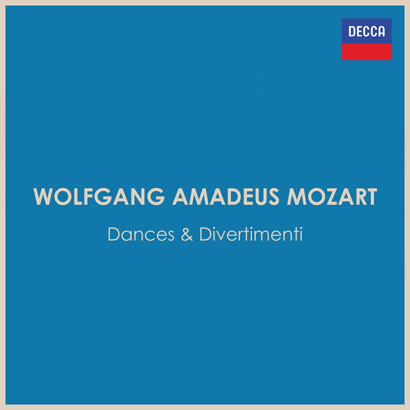 Релиз 'Dances & Divertimenti' - Mozart