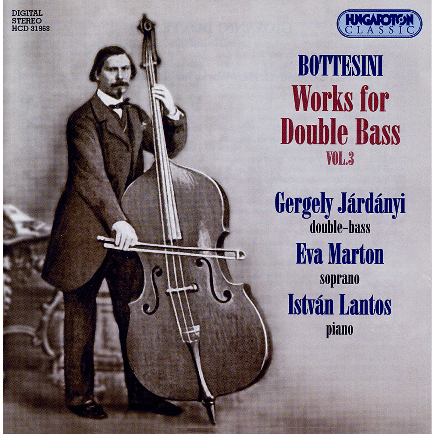 Релиз Bottesini: Works for Double Bass, Vol. 3