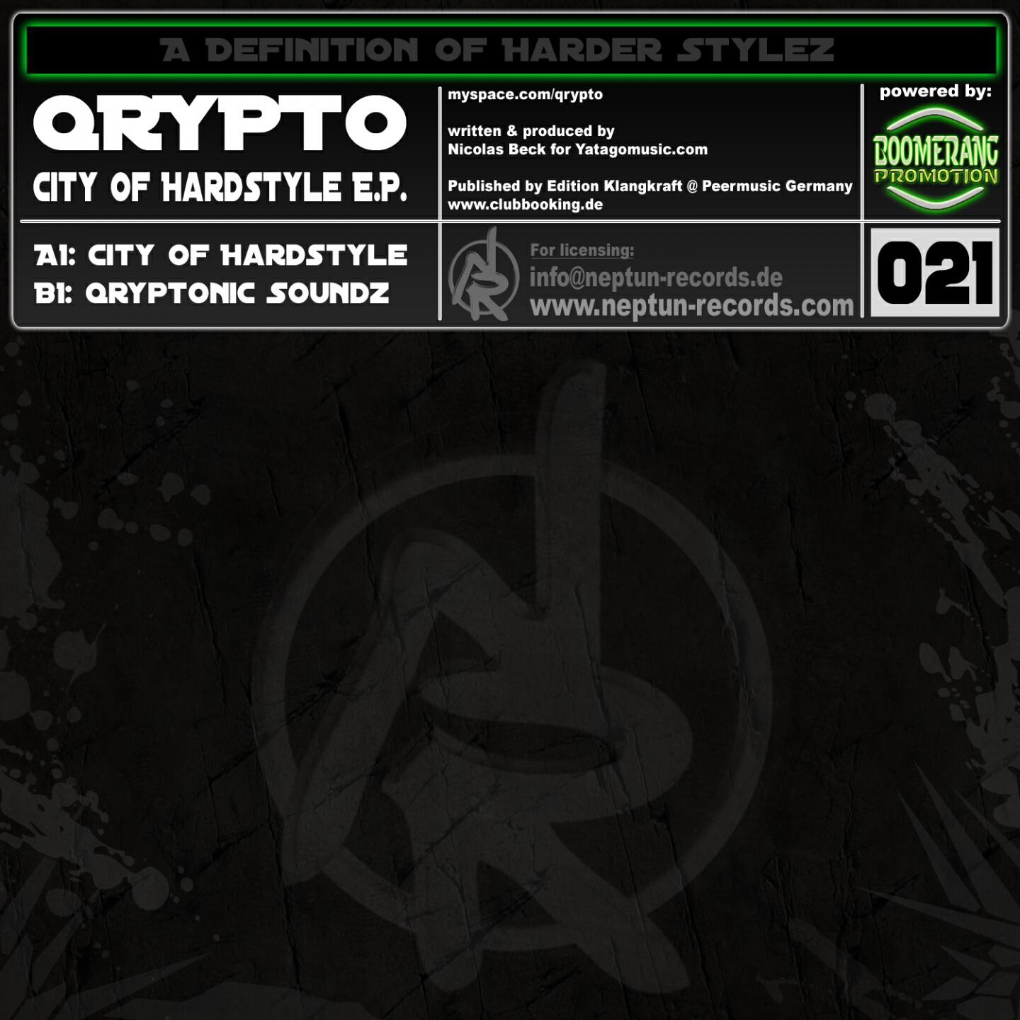 Релиз City of Hardstyle / Qryptonic Soundz