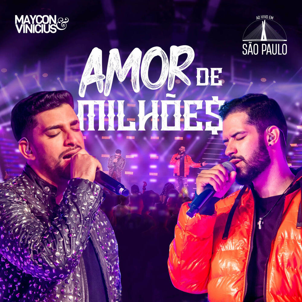 Релиз Amor de Milhões (Ao Vivo em São Paulo)