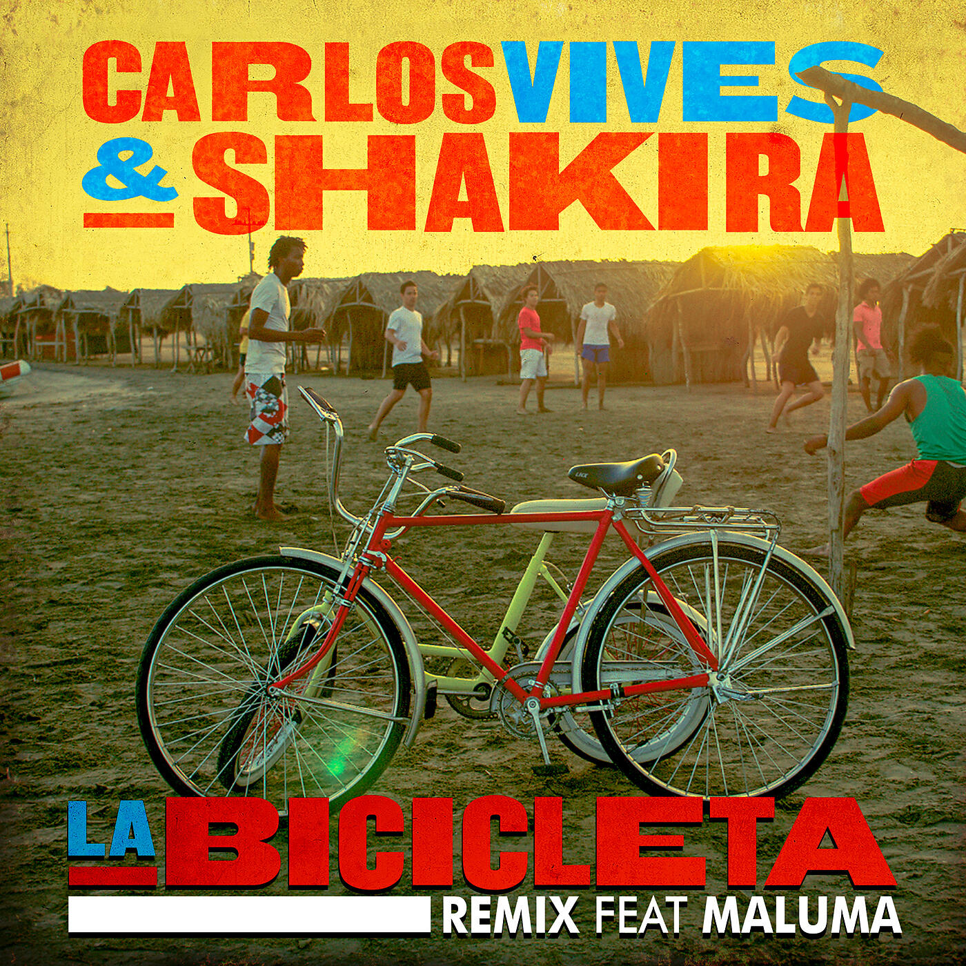 Постер альбома La Bicicleta (Remix)