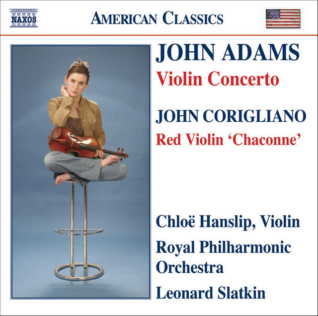 Релиз Adams, J.: Violin Concerto / Corigliano: Chaconne From The Red Violin