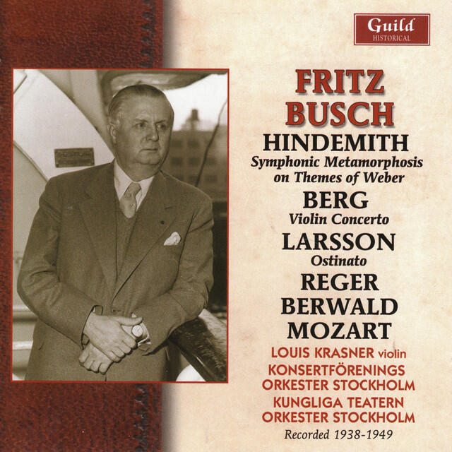 Релиз Fritz Busch in Stockholm - 1938-1949
