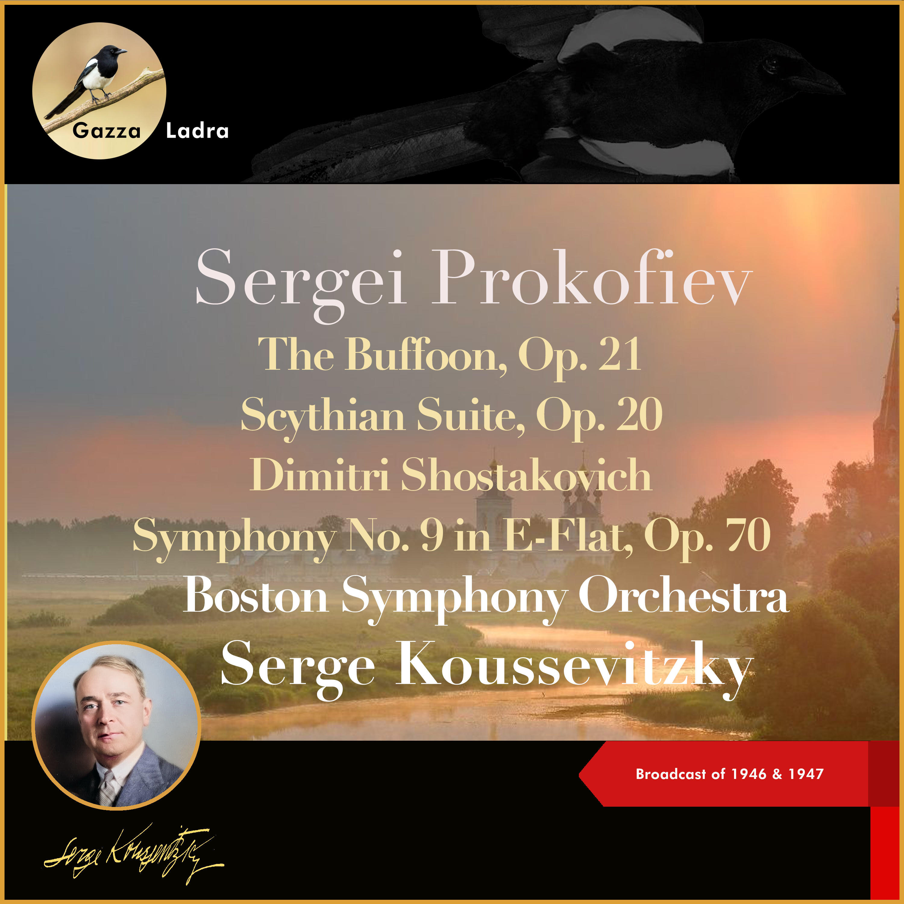 Релиз Sergei Prokofiev: The Buffoon, Op. 21 - Scythian Suite, Op. 20 Dimitri Shostakovich: Symphony No. 9 in E-Flat, Op. 70