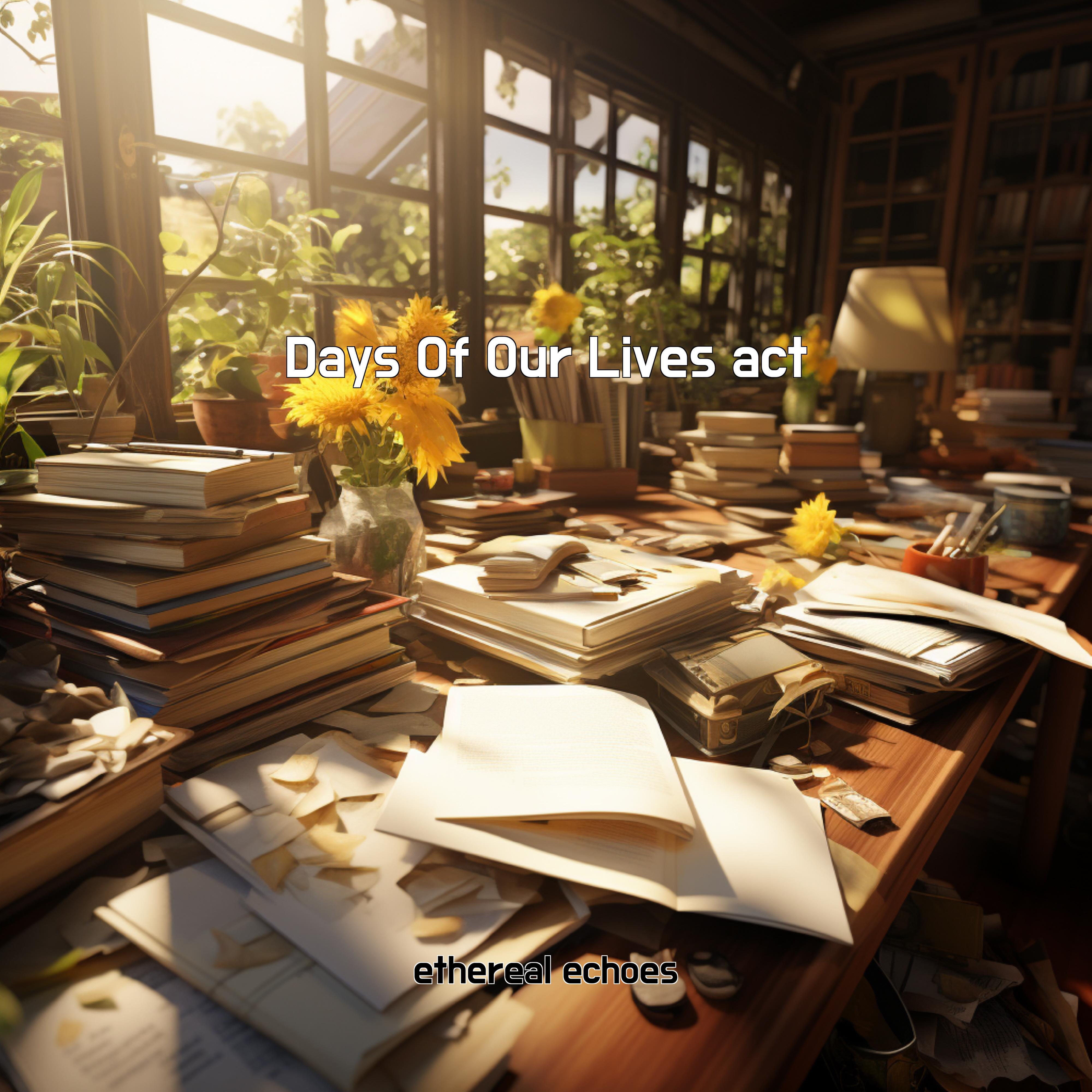 Постер альбома Days Of Our Lives act