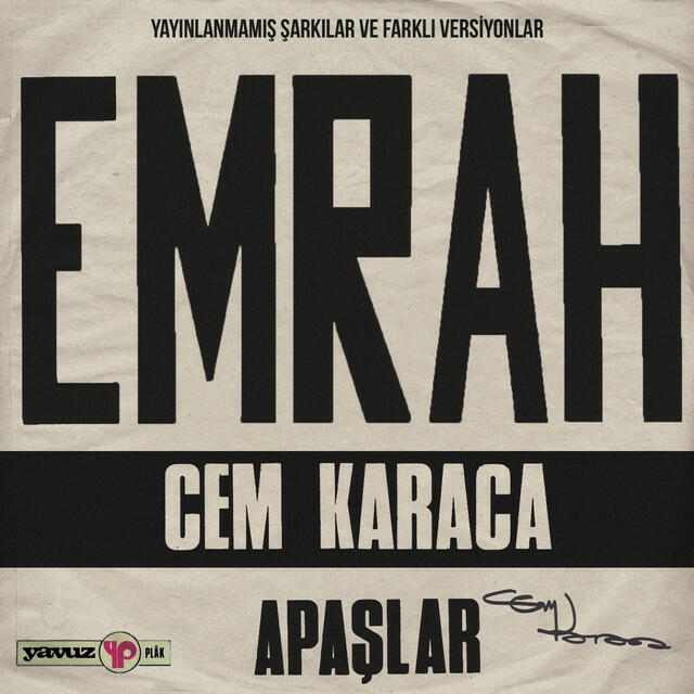 Релиз Yayınlanmamış Şarkılar ve Farklı Versiyonlar (Emrah)