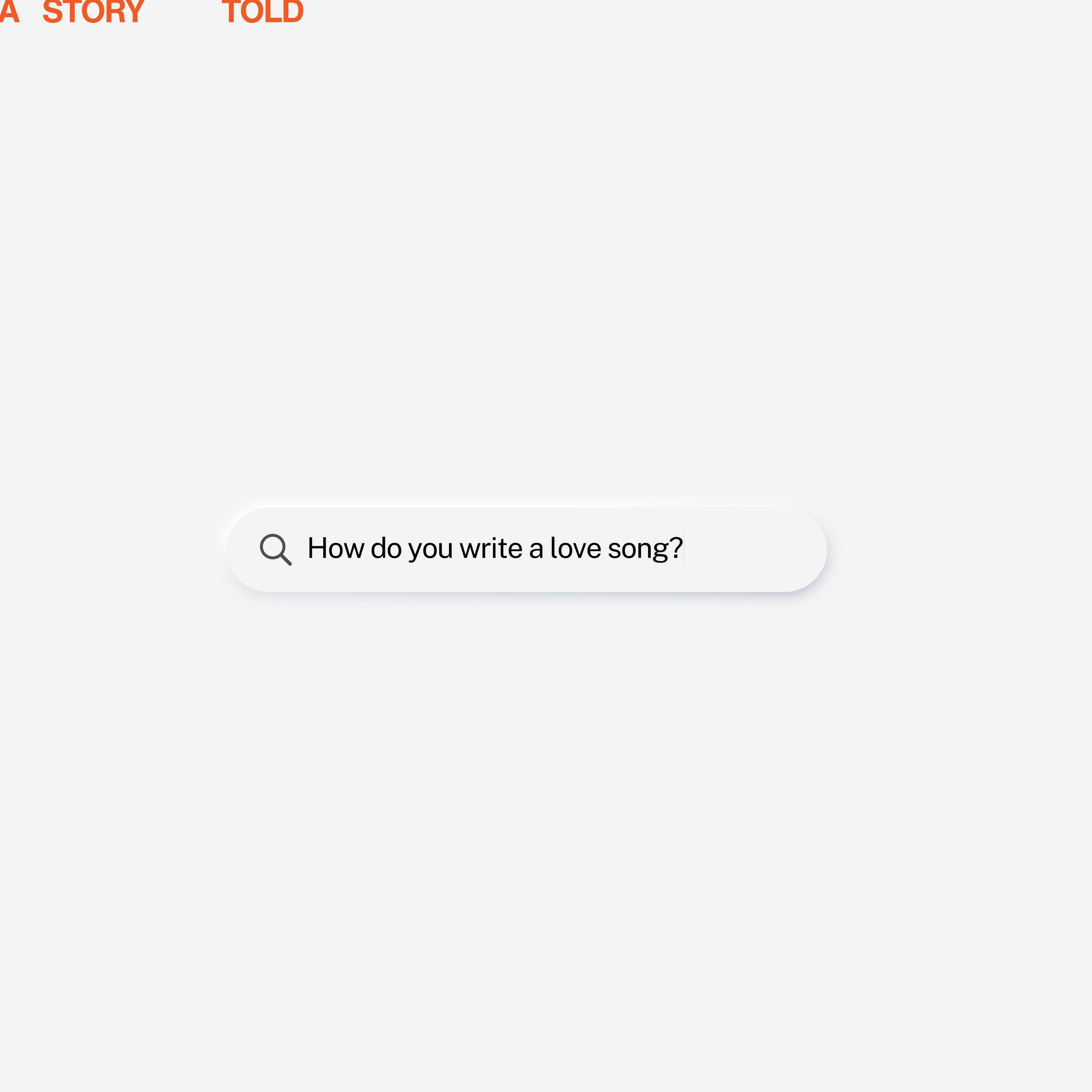 Релиз How Do You Write a Love Song?