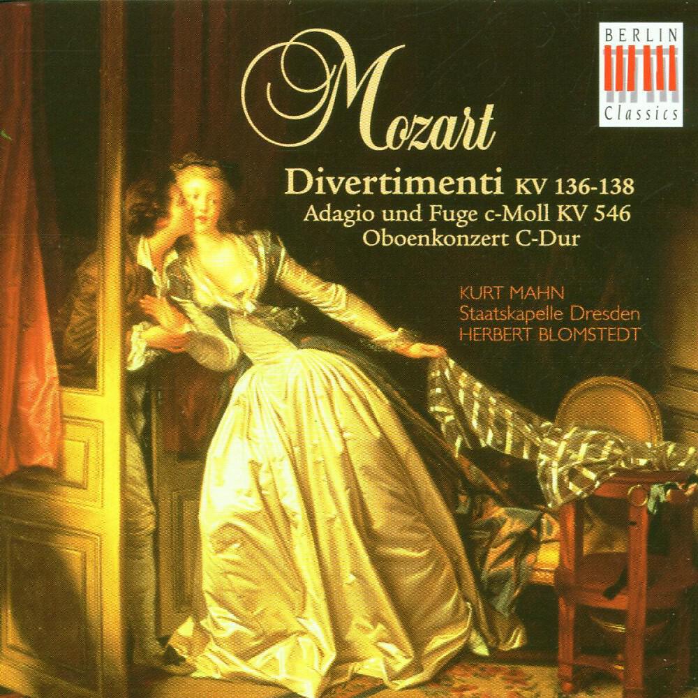 Релиз Mozart: Divertimenti, K. 136-138, Oboe Concerto in C Major & Adagio and Fugue in C Minor KV 546
