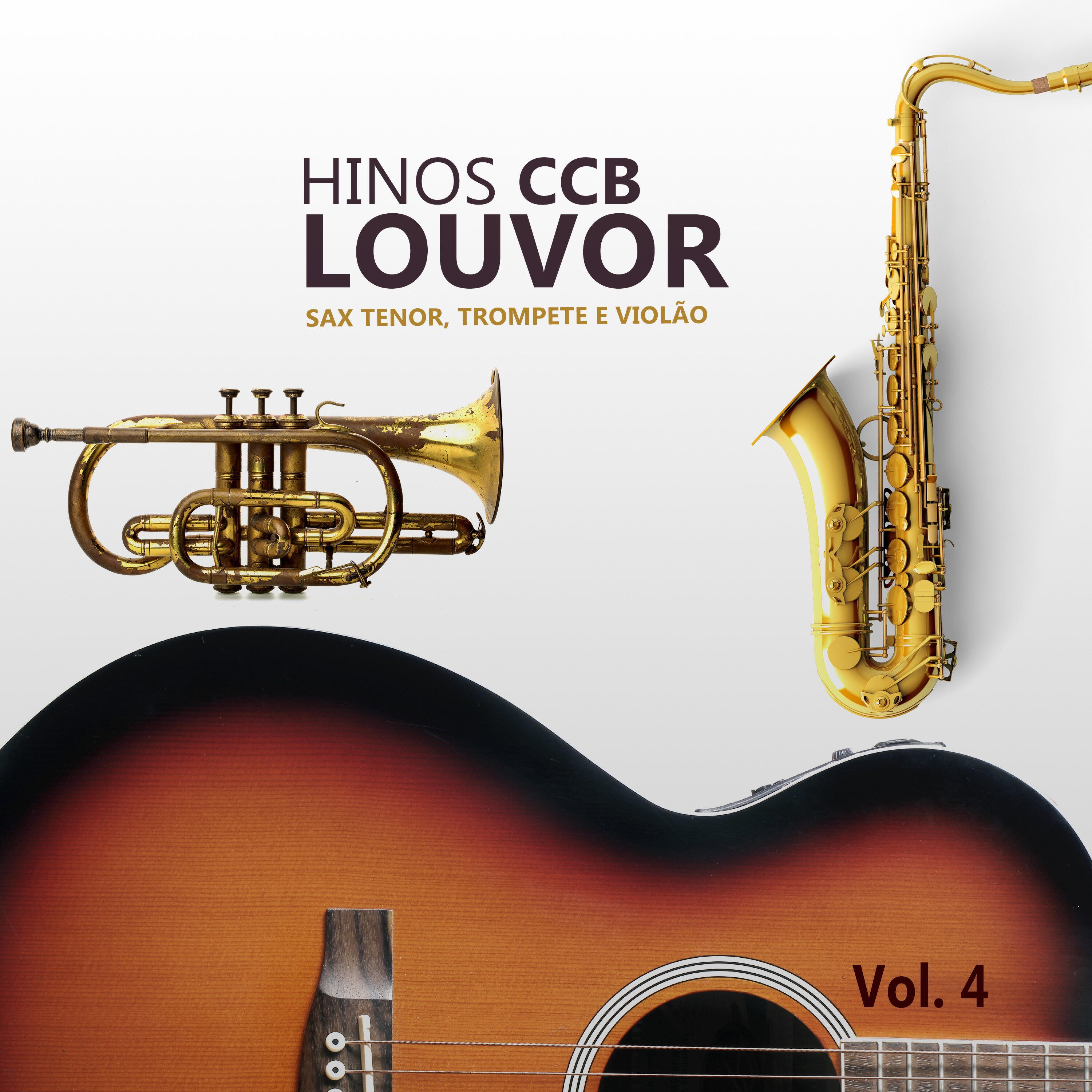 Релиз Hinos Ccb de Louvor Sax Tenor Trompete e Violão, Vol. 4