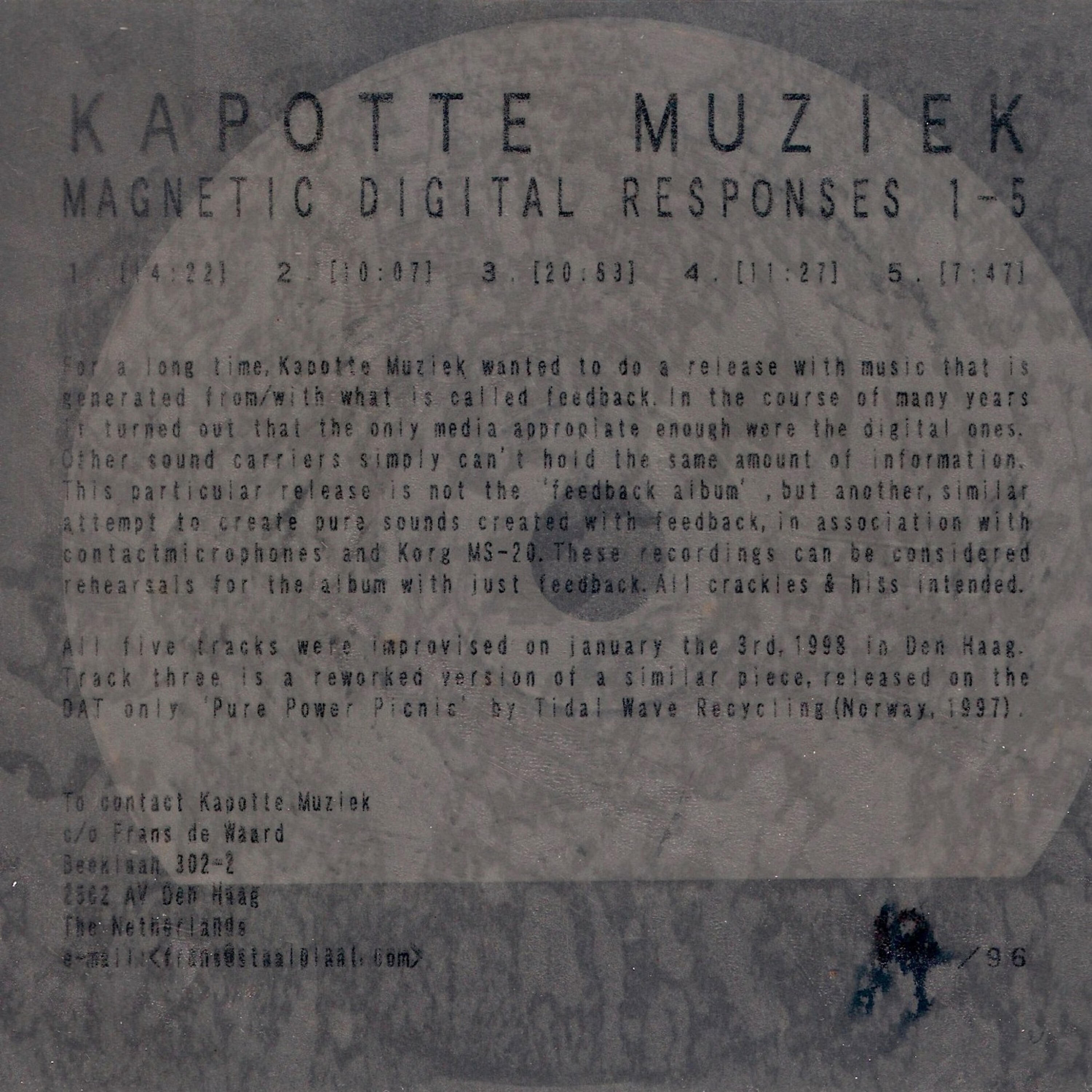 Релиз Digital Magnetic Responses