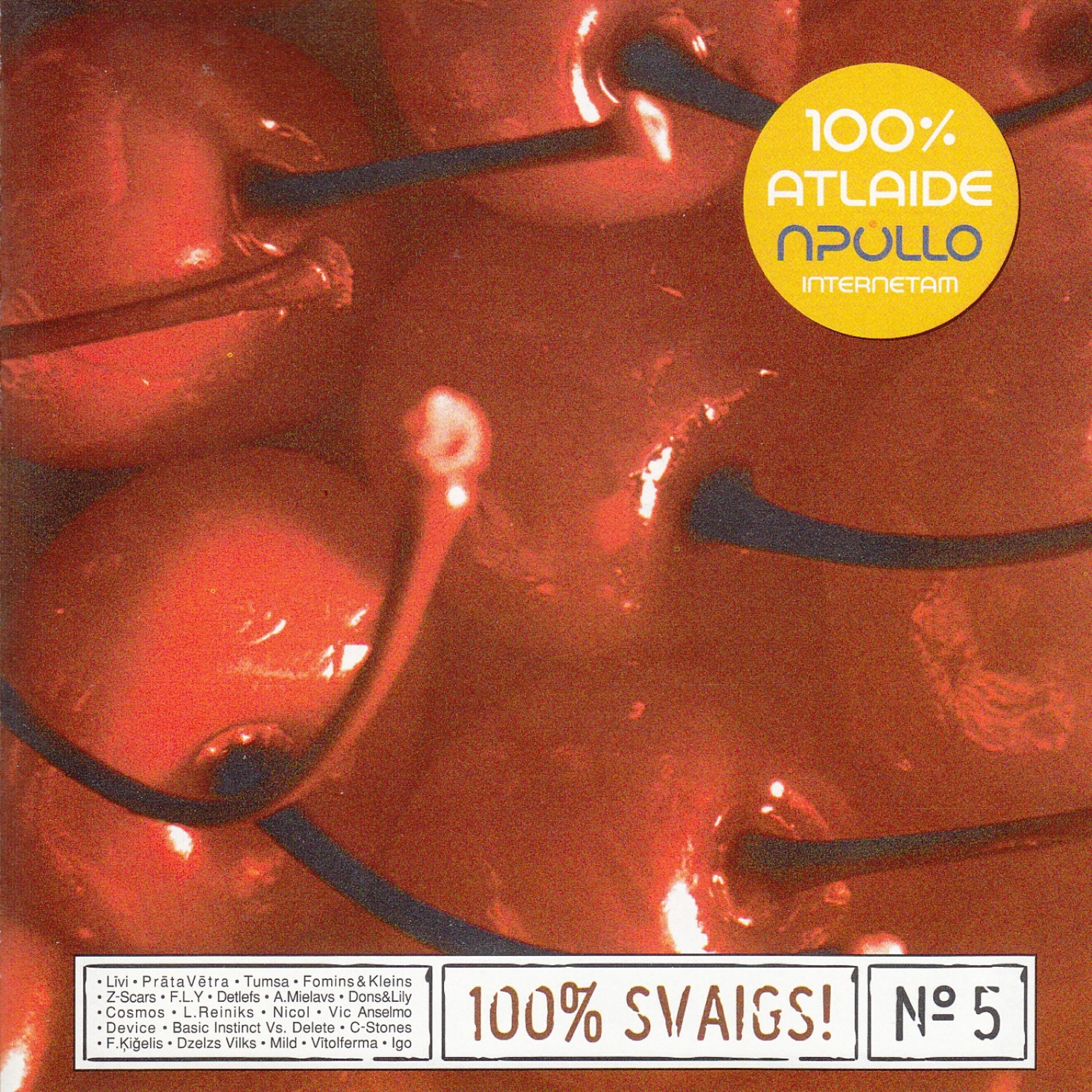 Релиз 100% Svaigs, Vol. 5