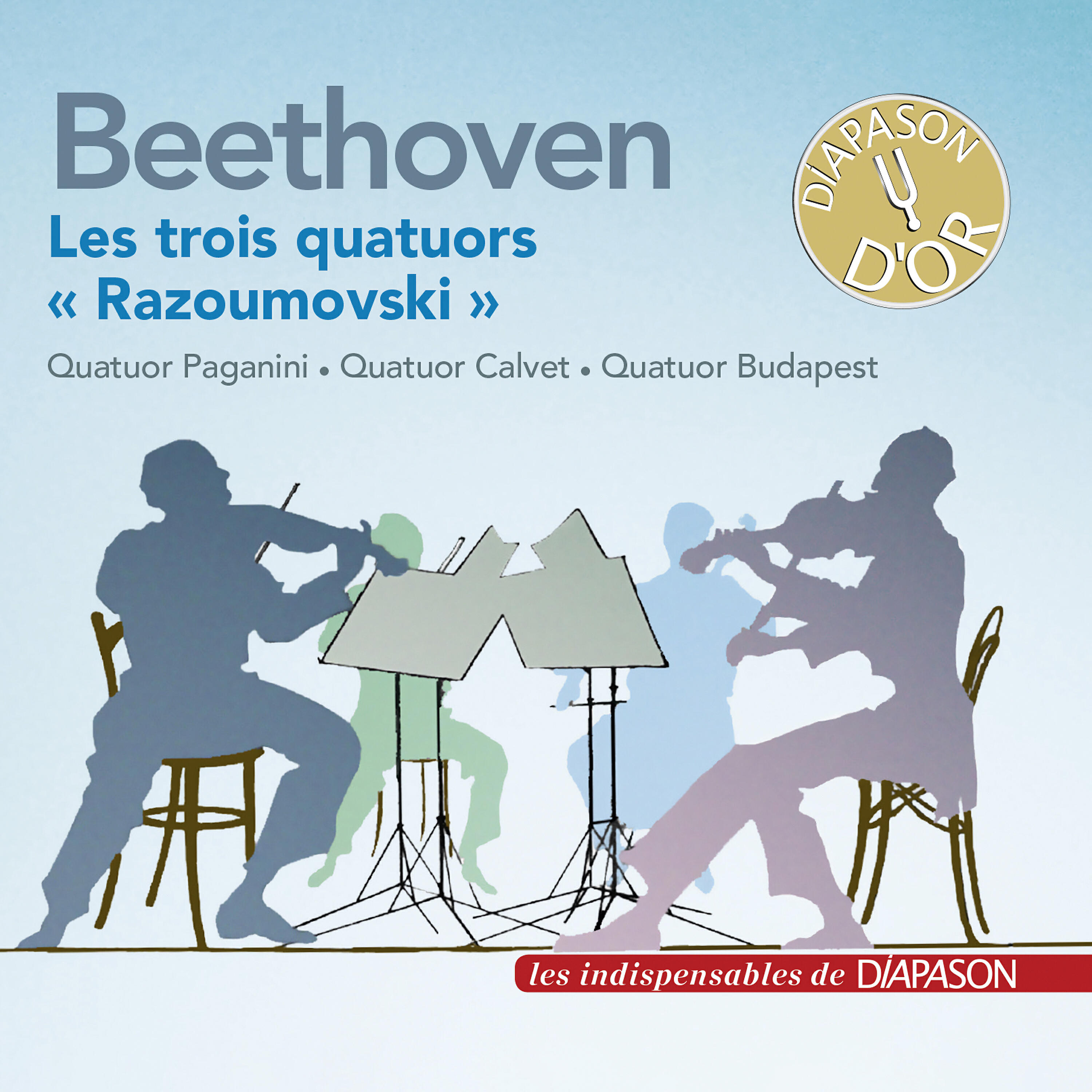 Релиз Beethoven: Les trois quatuors à cordes "Razoumovski"