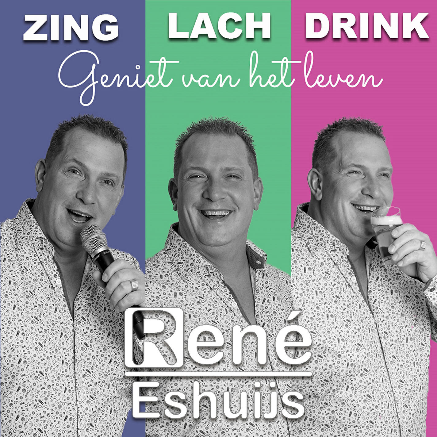 Релиз Zing, Lach, Drink (Geniet Van Het Leven)