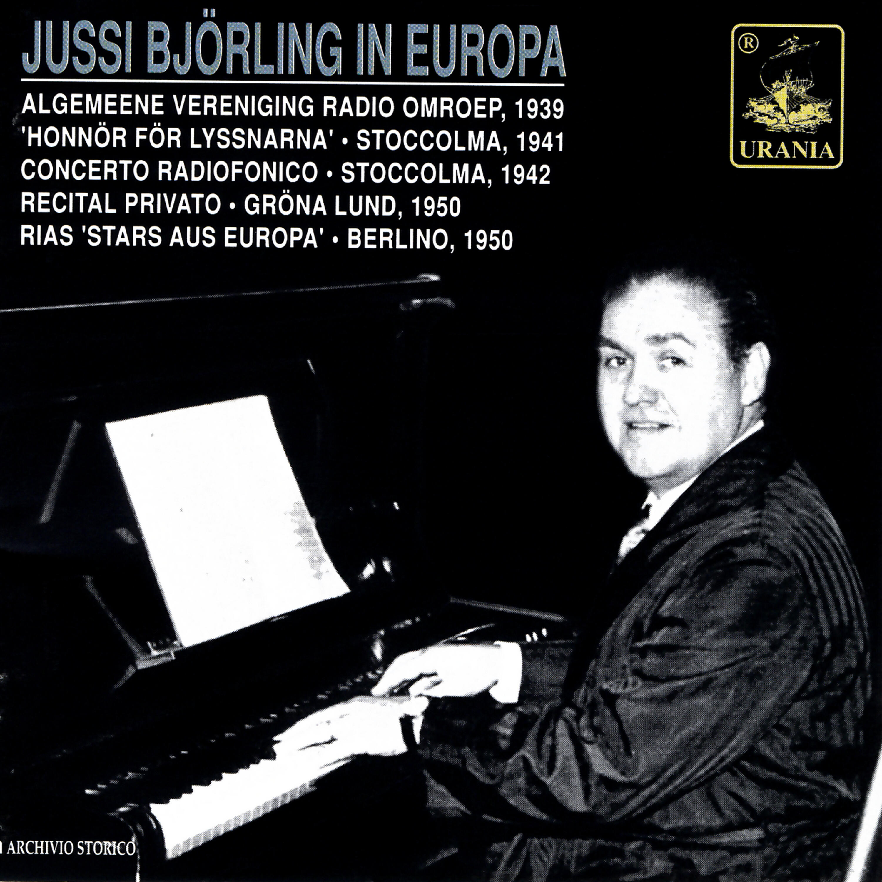 Jussi Björling, Harry Ebert - L'Africaine: Pays merveilleux… Ô Paradis (Piano version)