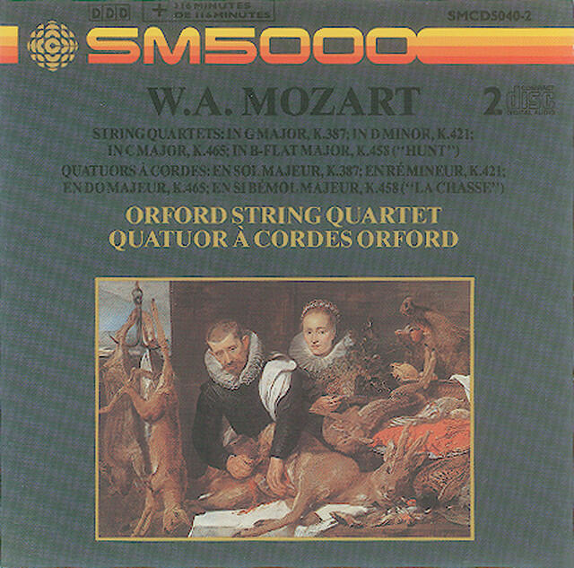 Релиз Mozart: String Quartets Nos. 14, 15, 17, and 19