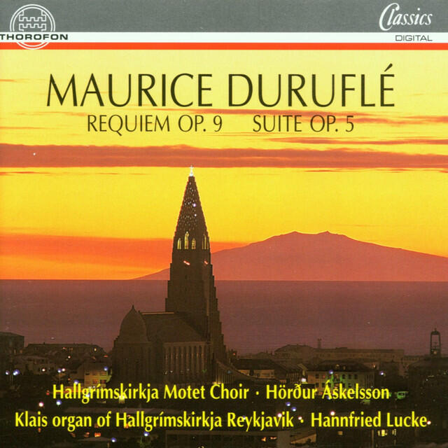 Релиз Duruflé: Requiem op. 9, Suite op. 5